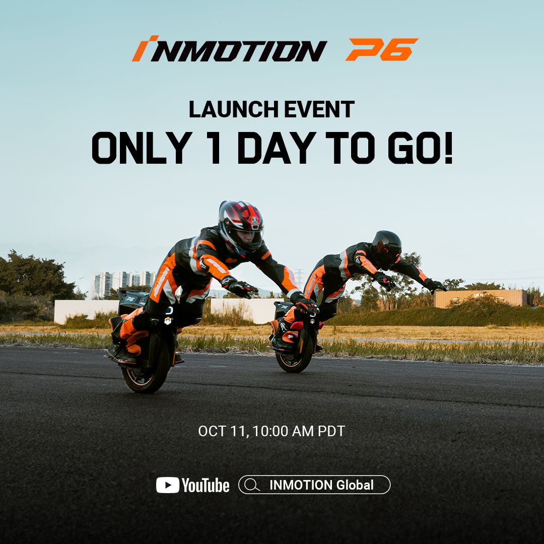 Inmotion - Only 1 Day to Go. Pre-order the P6 soon and unlock over ...