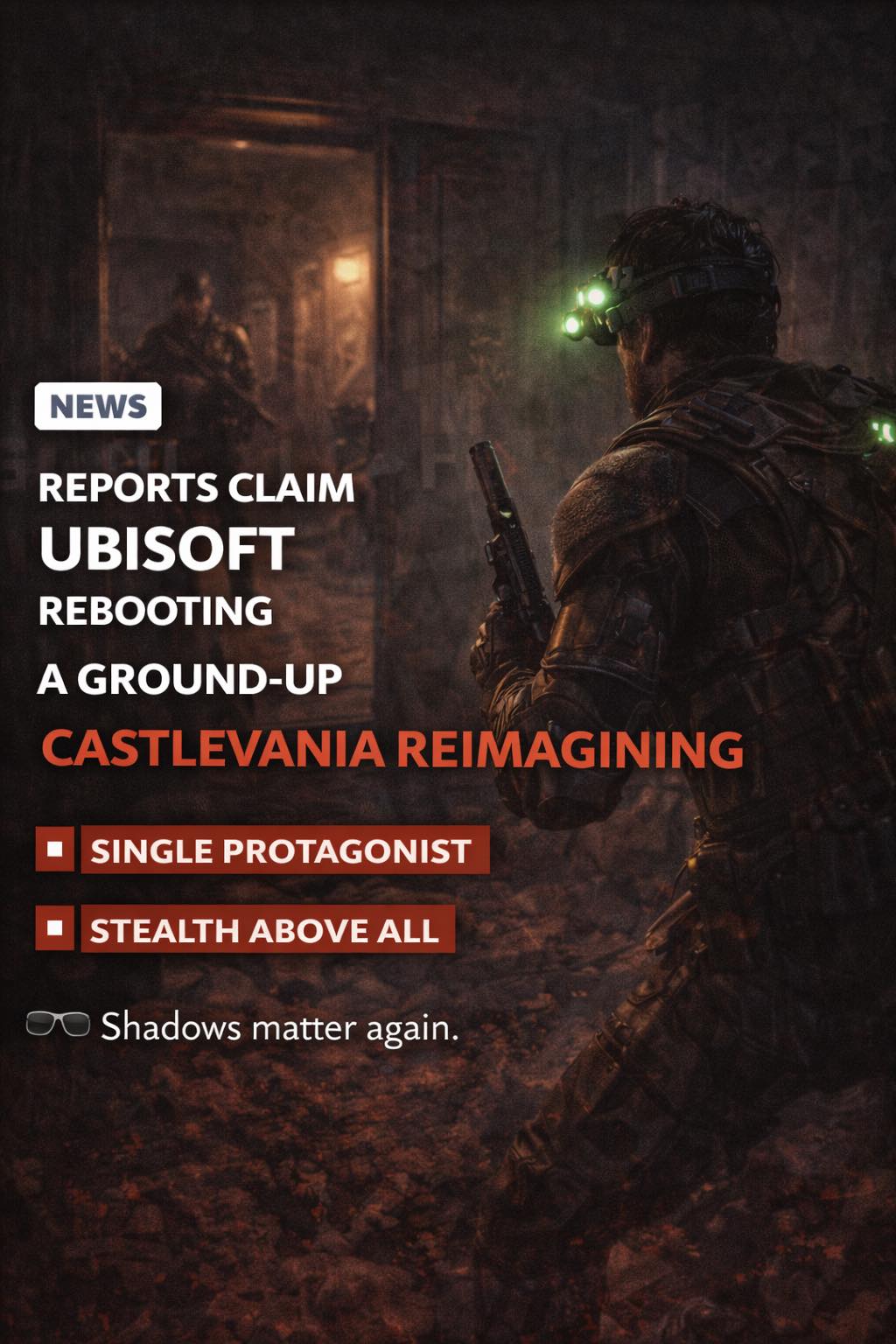 Ps5 - 🟥 CASTLEVANIA IS GOING DARK AGAIN 🦇 Reports claim Ubisoft is ...