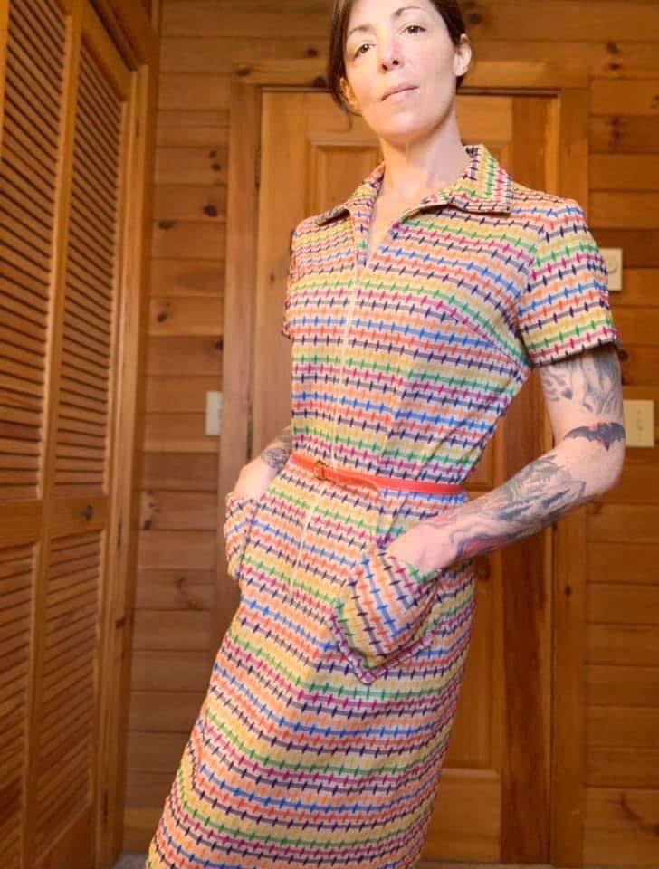 lady carol dresses inc A favorite vintage dress of mine W212026WednesDay