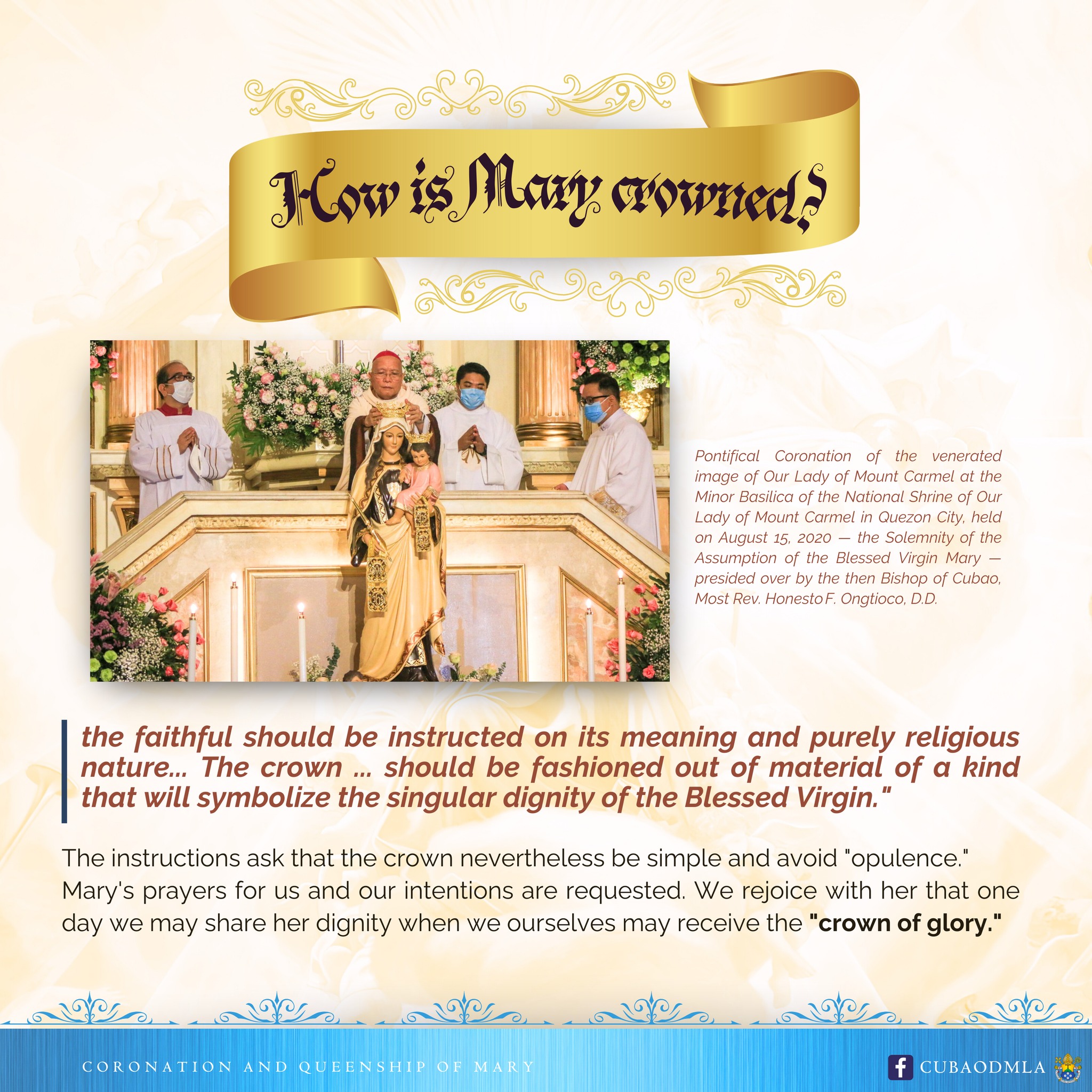 Cubao - Photo credits: Minor Basilica of the National Shrine of Our ...