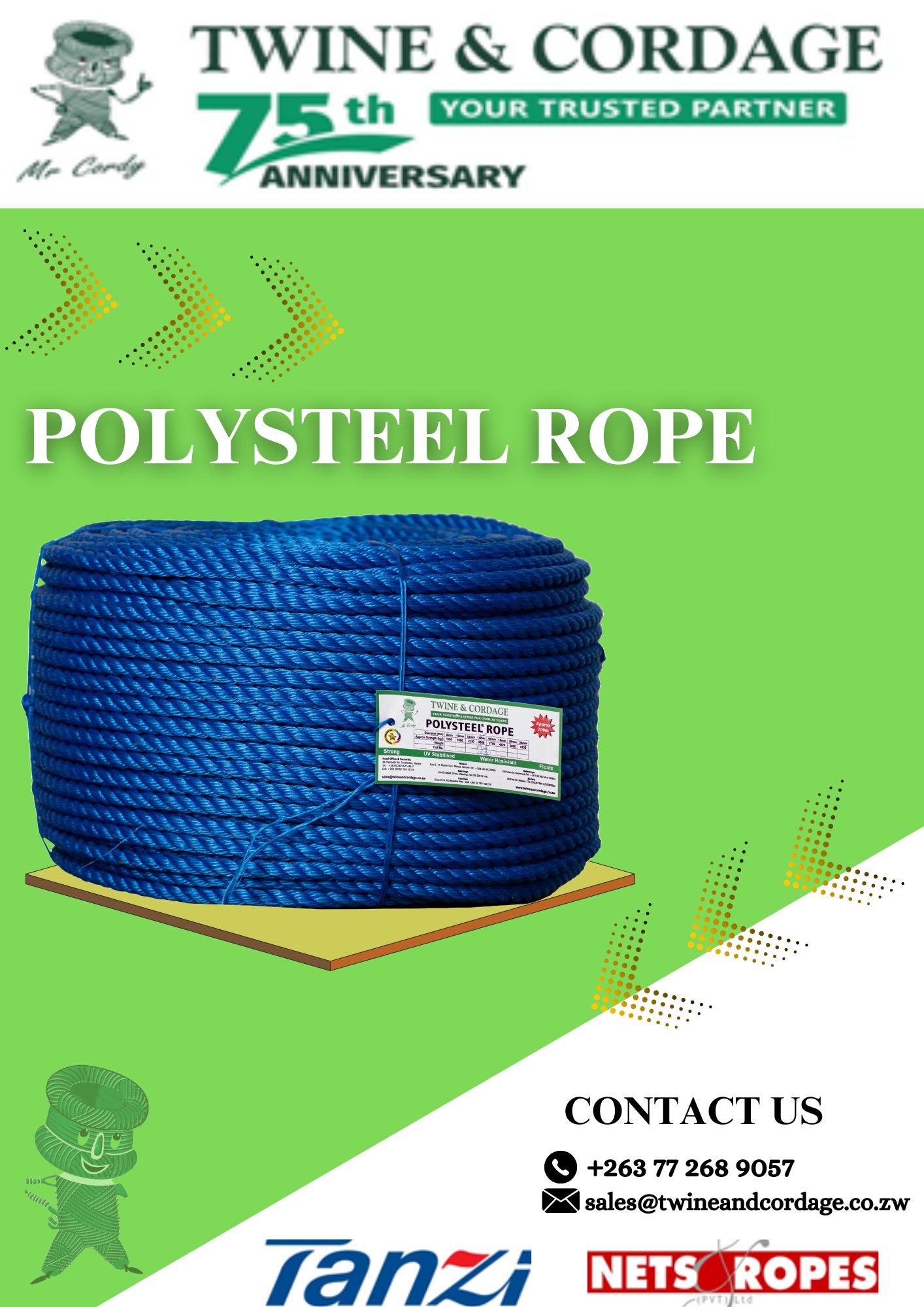 Tanzi - Why Polysteel Rope is the Ultimate Choice for... | Facebook