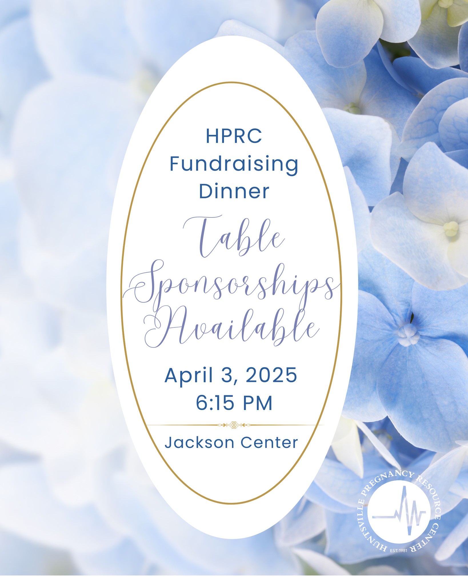 Huntsville - 💙 Woohoo! It's that time again!💙 Table Sponsorships are ...