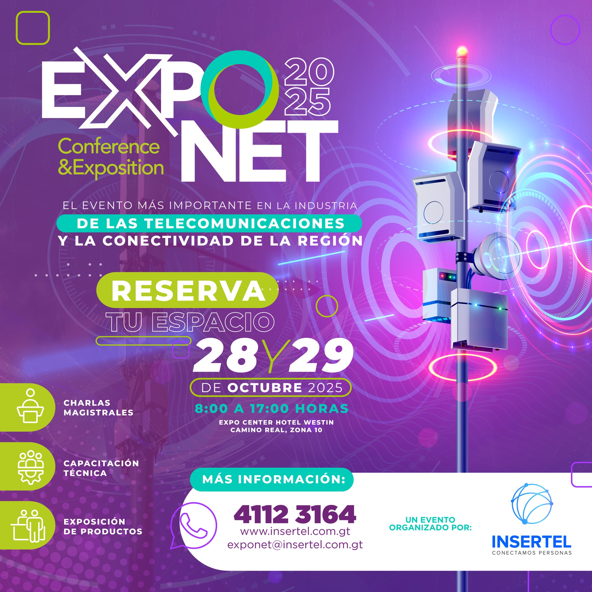Exponet - 🔔 ¡SAVE THE DATE! EXPONET 2025 – Conference &... | Facebook