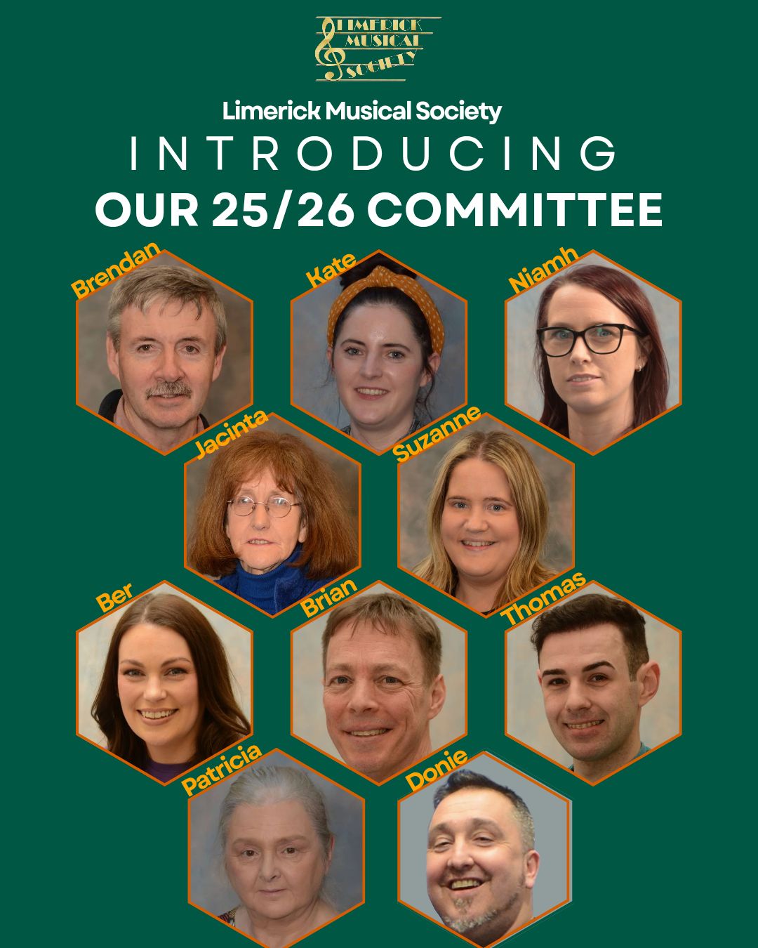 Limerick - We're thrilled to introduce our 2025/26 committee! 🇮🇪Brendan ...
