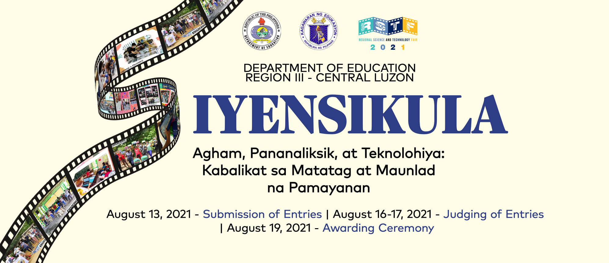 DepEd RO3 - RSTF 2024 - Mark your calendars as DepEd Region 3 commences ...