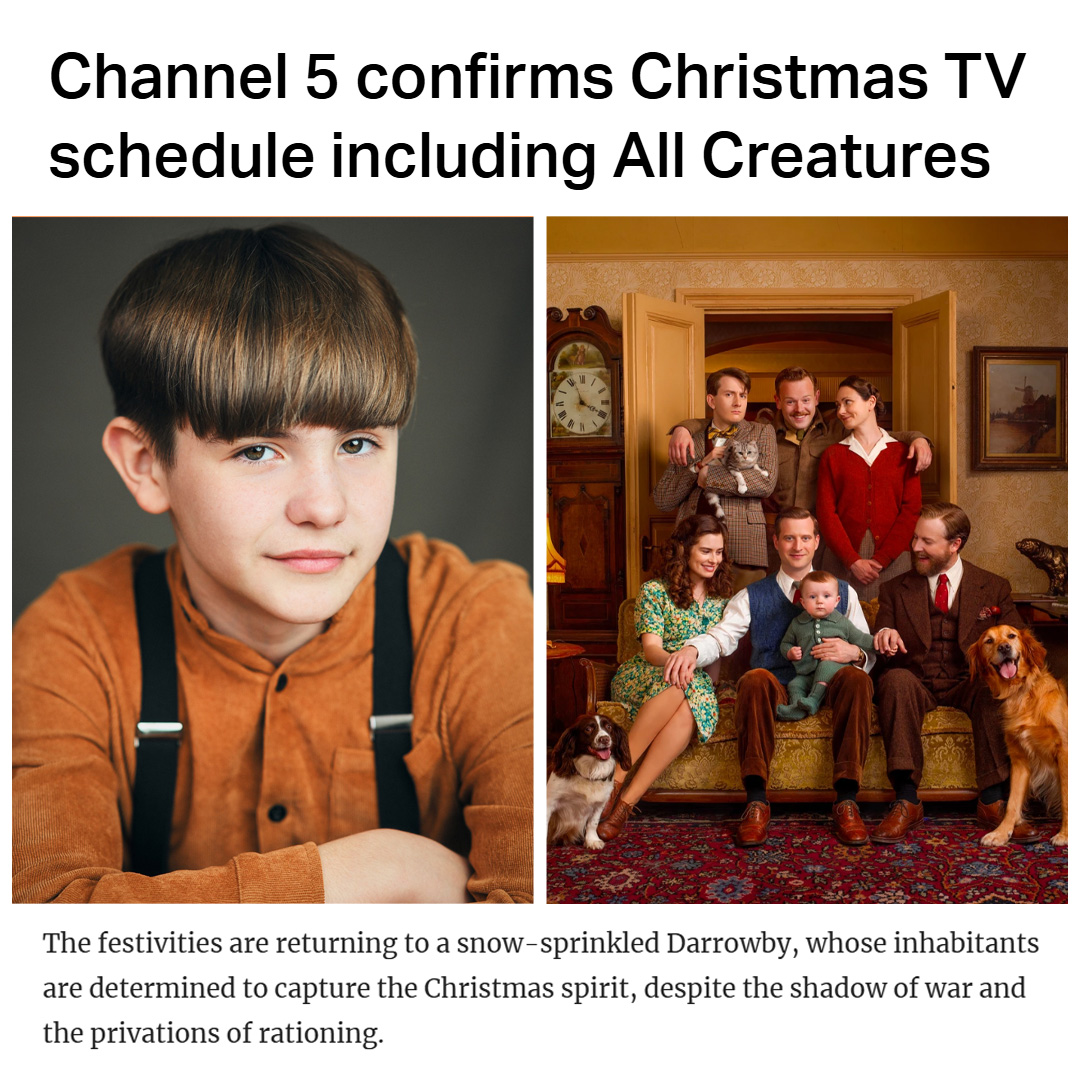 Articulate - 🎄 AIR DATE FOR ALL CREATURES SPECIAL! 🎁 Channel 5 have ...