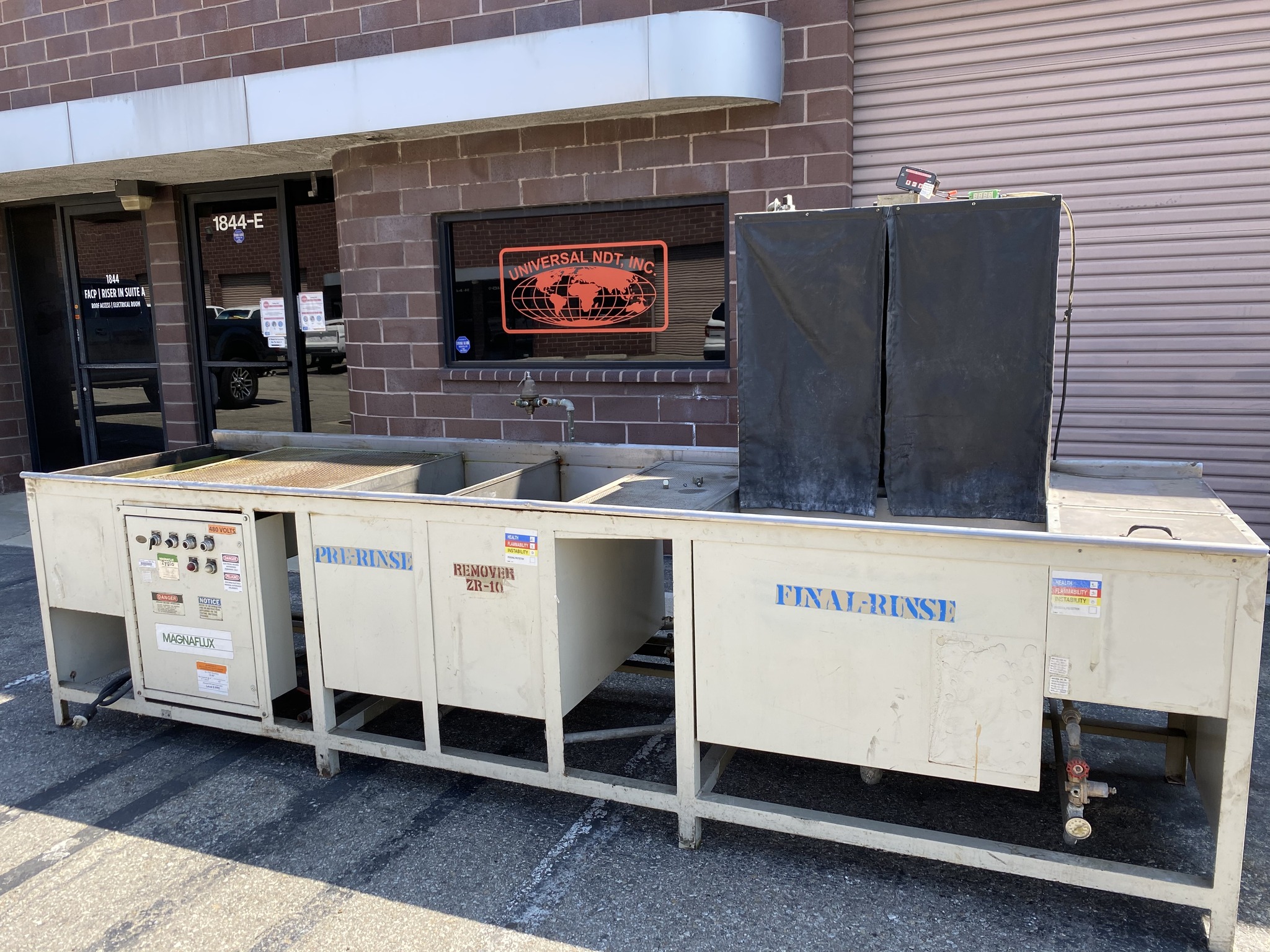 Universal - Self Contained Penetrant System: Dip, Drain, Pre-Rinse ...