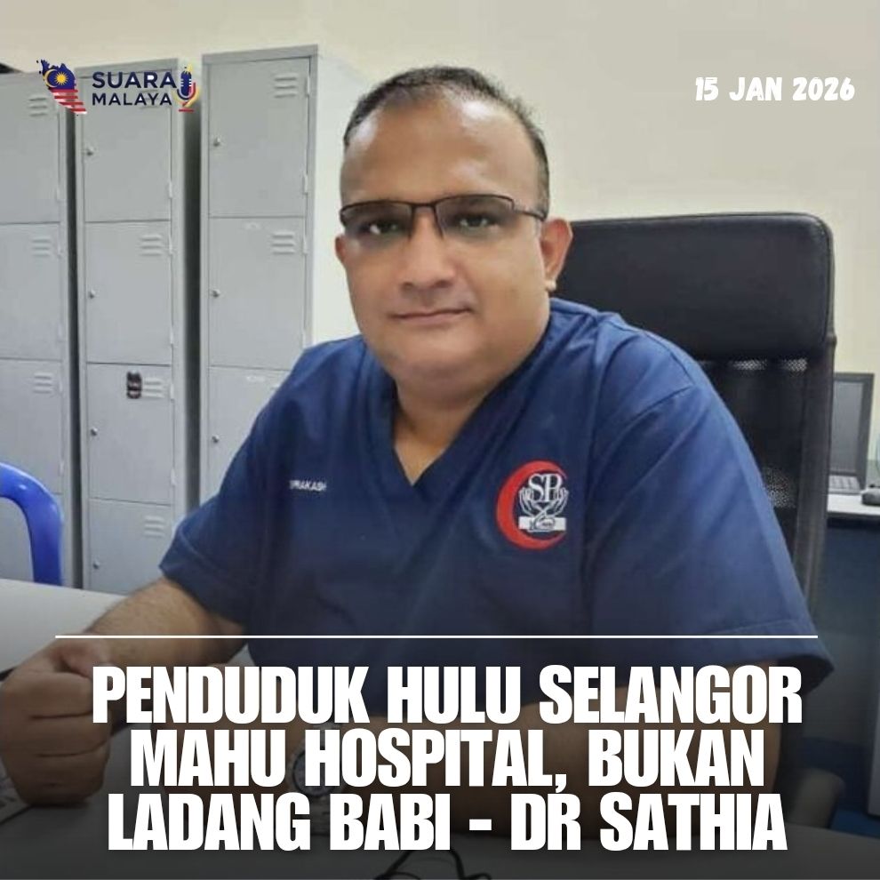 Suara Malaya - Yang orang minta hospital besar, yang... | Facebook