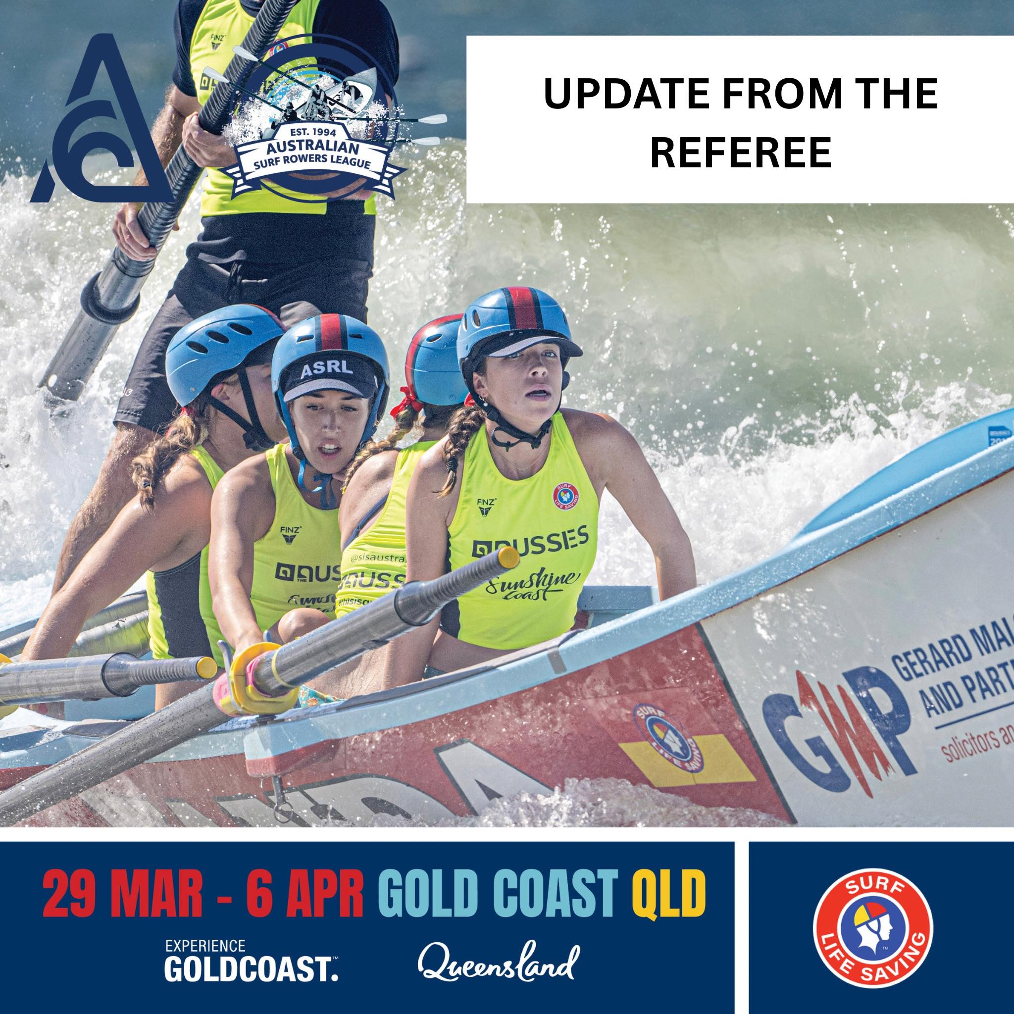🚨 Masters information for... - Australian Surf Rowers League | Facebook