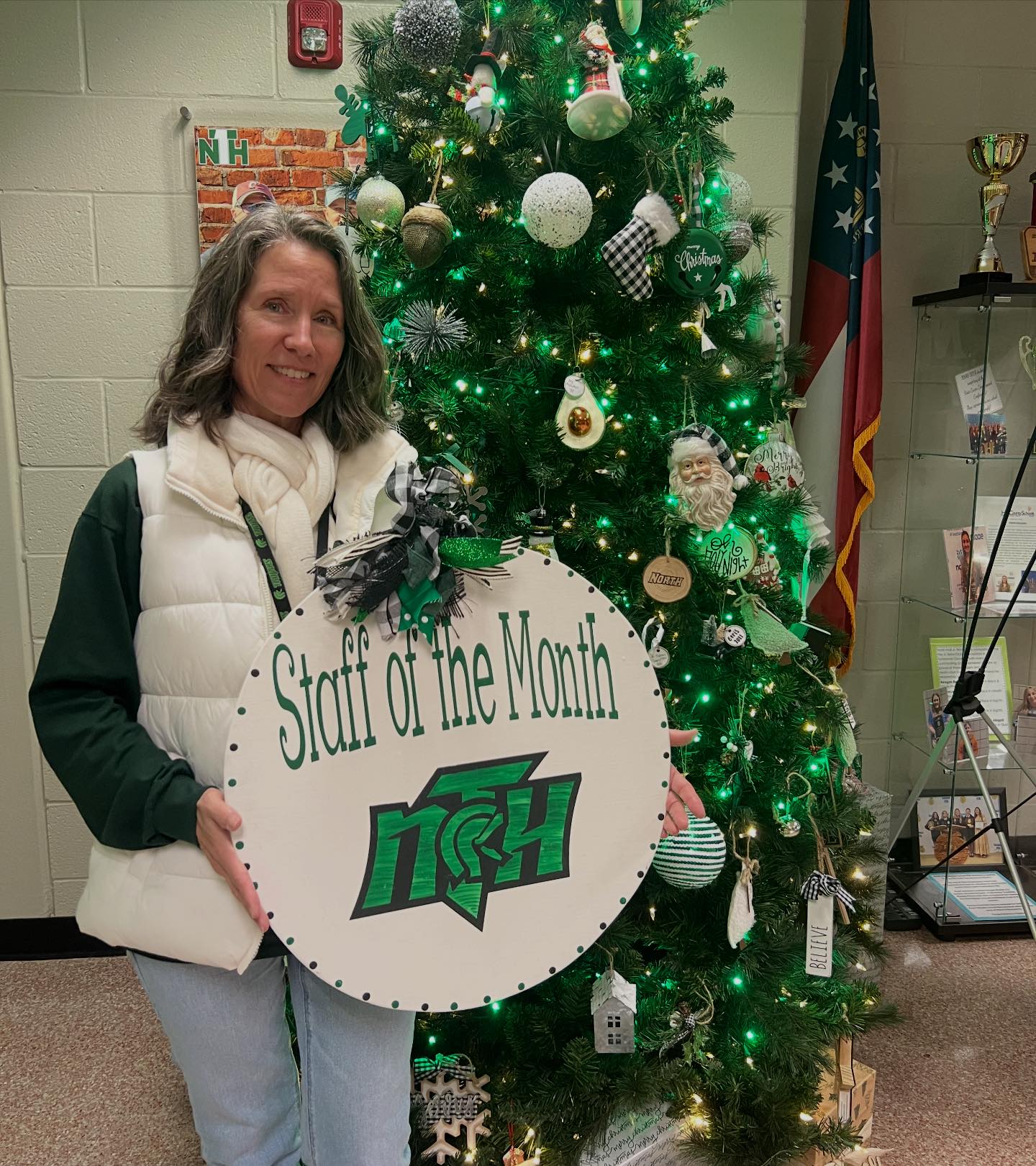 North - Ms. Carr is our November staff of the Month!! Mrs. Carr has ...