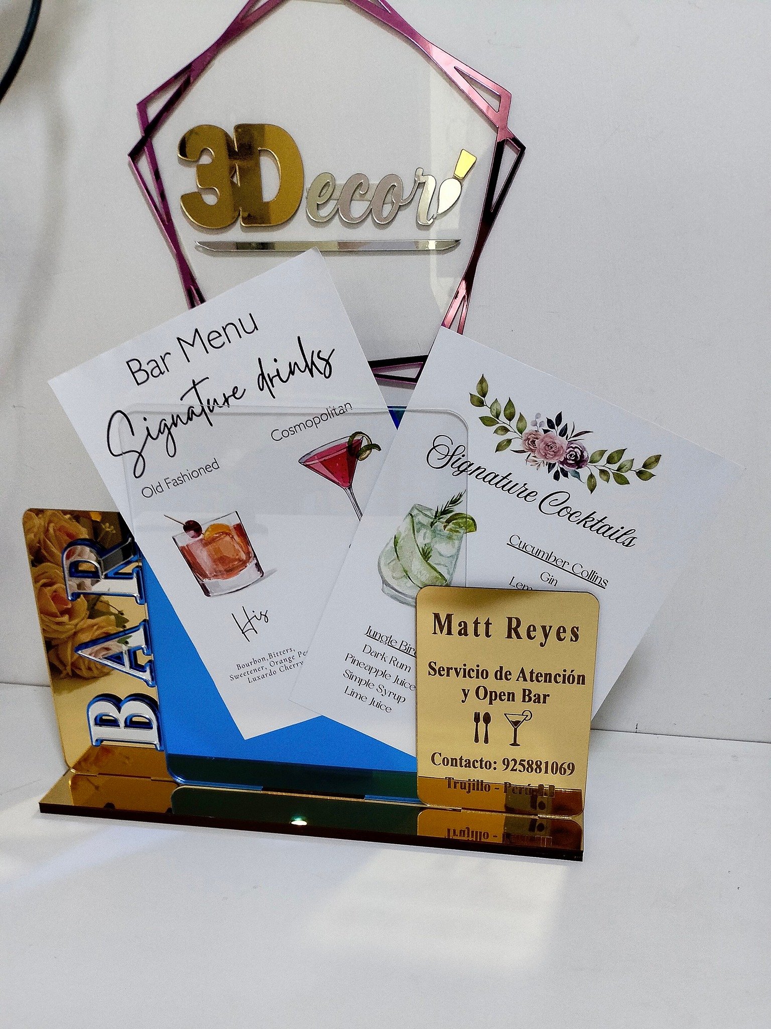3Decor Wedding | Trujillo