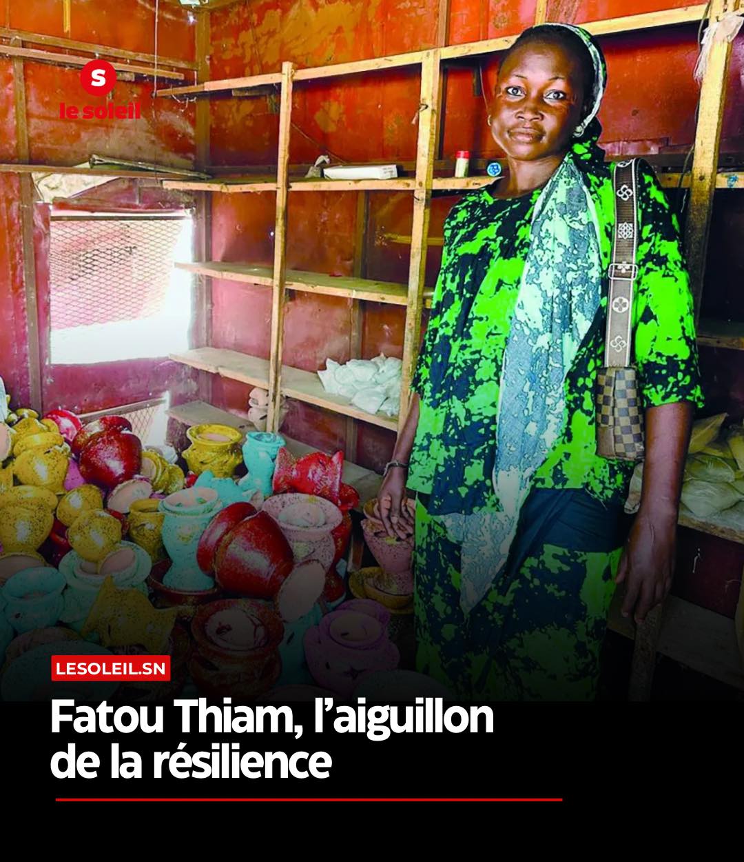 Le Soleil - Productrice et vendeuse de poteries, Fatou... | Facebook