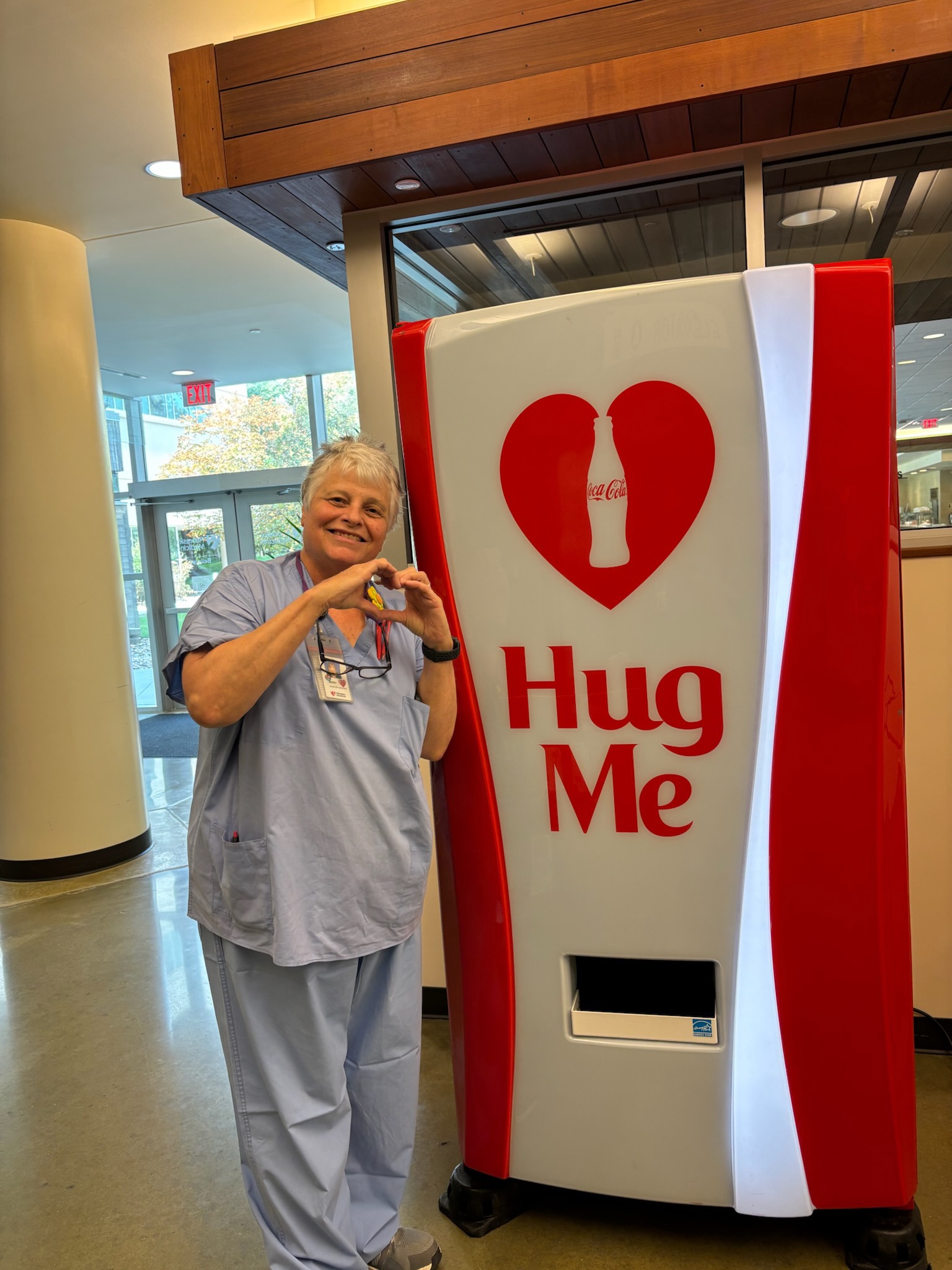 Give a hug, get a Coke! Have you... - Nebraska Medicine | Facebook
