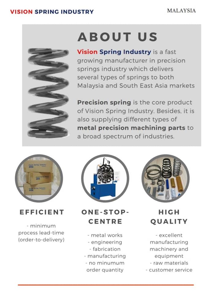 Vision Spring Industry | Johor Bahru