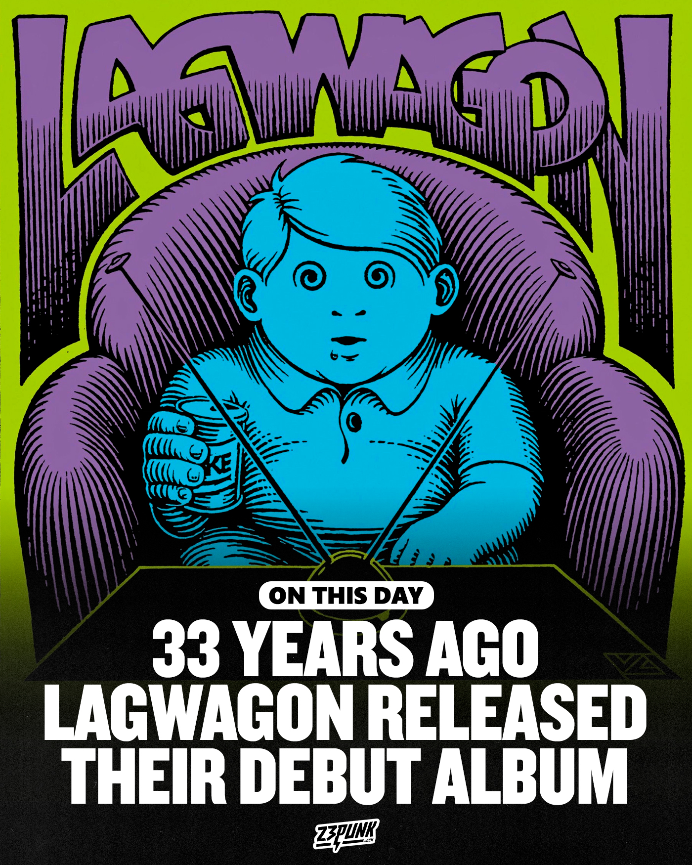 Lagwagon released debut album Duh in October 1992