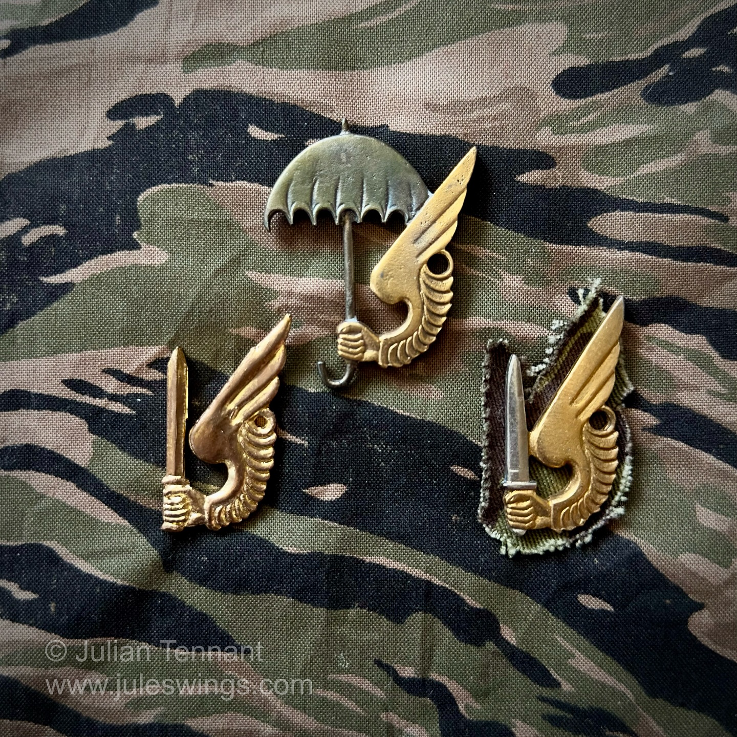 PJ Badges Vietnam era to 1984. USRF MSRE ベー ባ USRA ISRA .ក