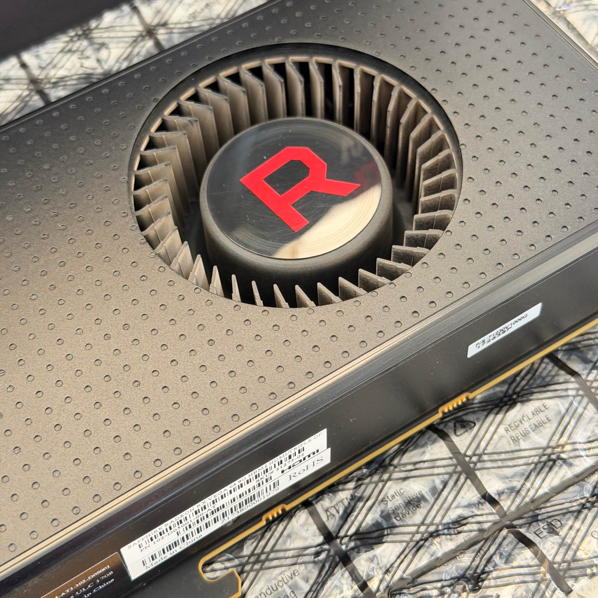 Sapphire Radeon RX Vega 64 8GB HBM2 Graphics Card - CPUs/Processors ...