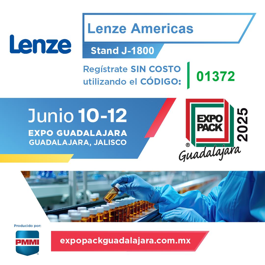 Lenze - We’re attending EXPO PACK Guadalajara 2025! We’re excited to ...