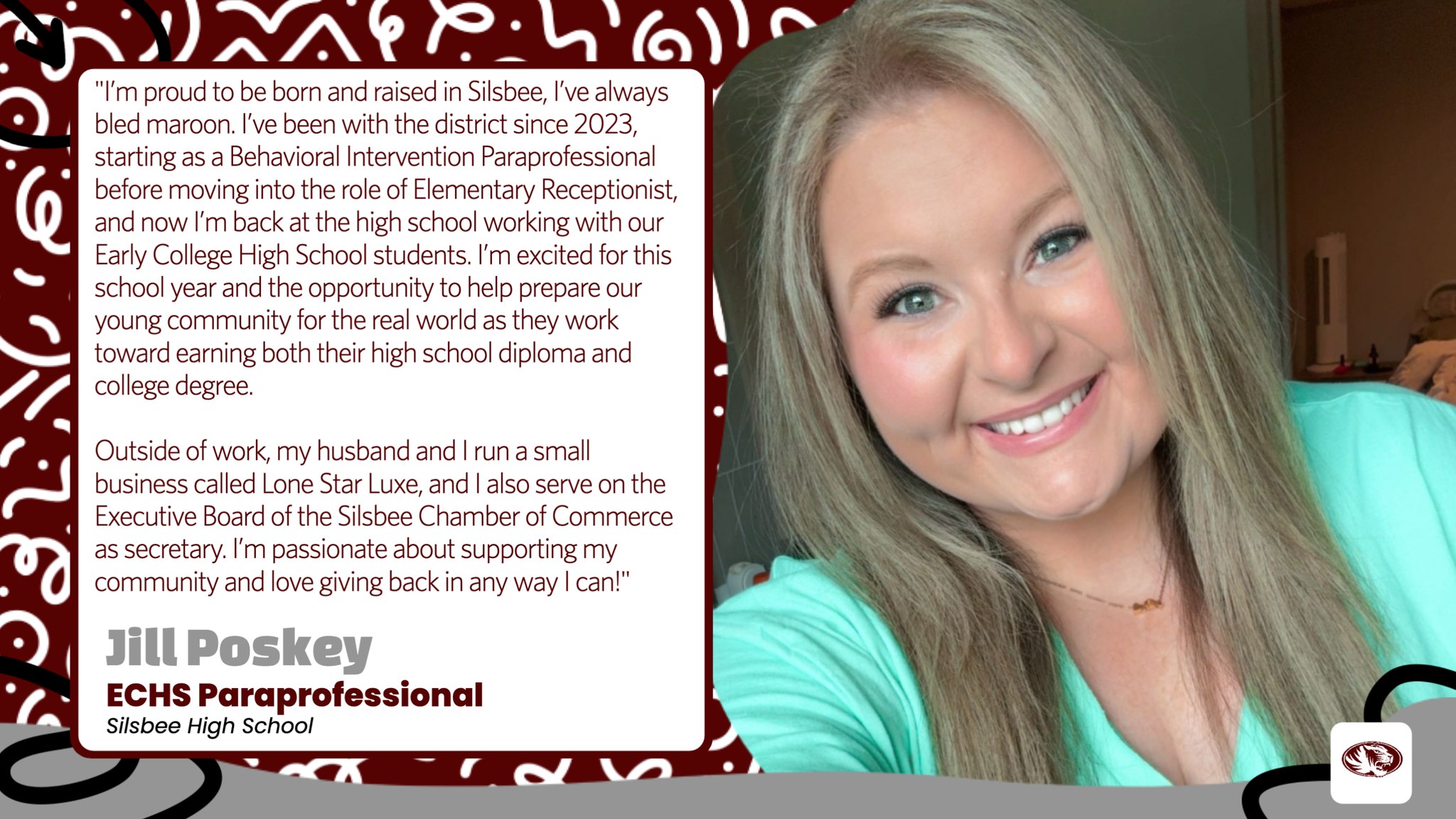 Silsbee - Join us in congratulating Jill Poskey on her new role at ...
