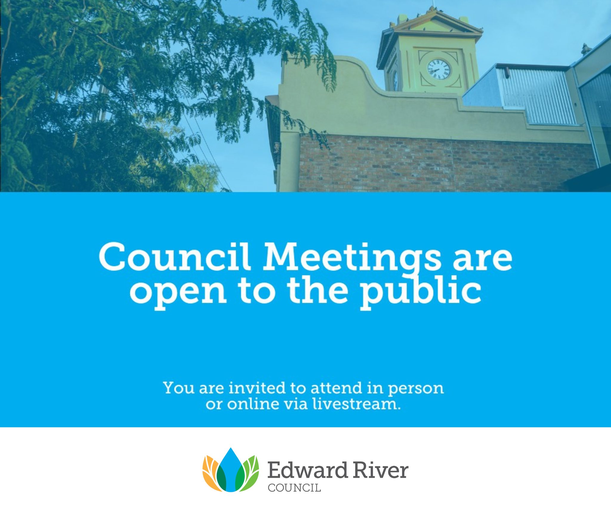 Did you know Council meetings are... - Edward River Council | Facebook