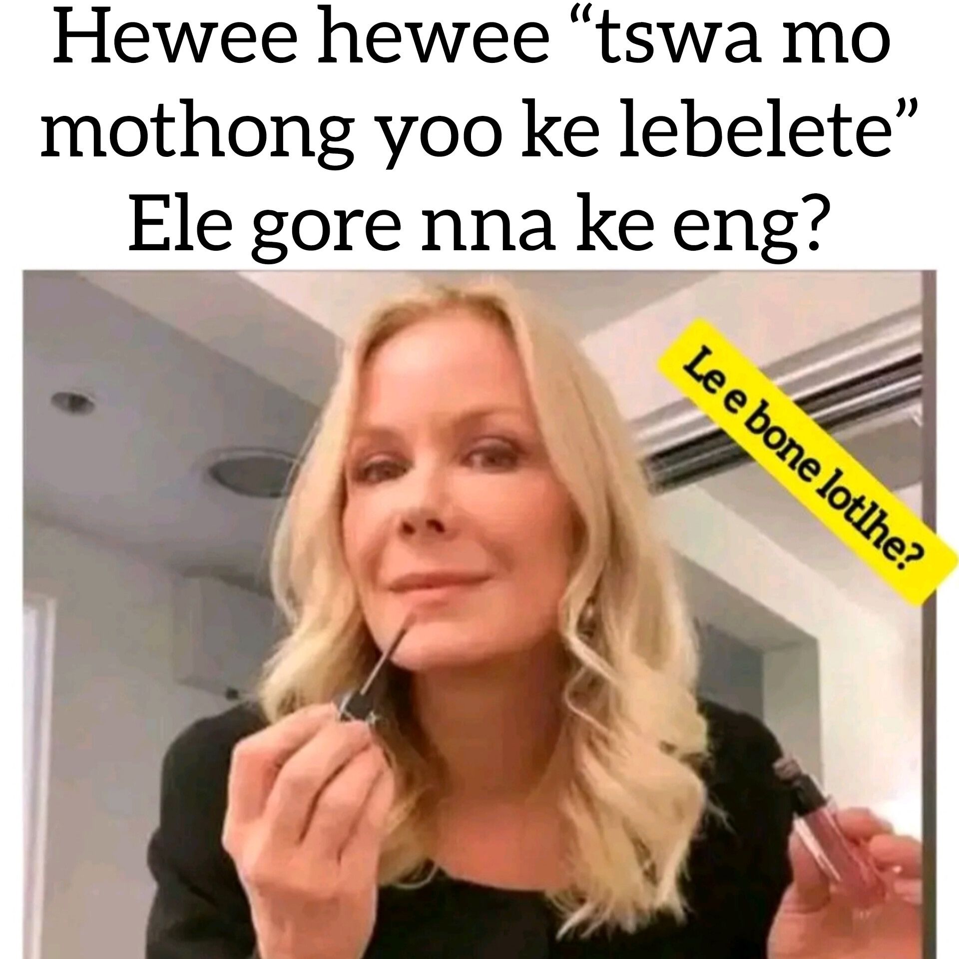 Le E Bone Lotlhe? added a new photo. - Le E Bone Lotlhe?