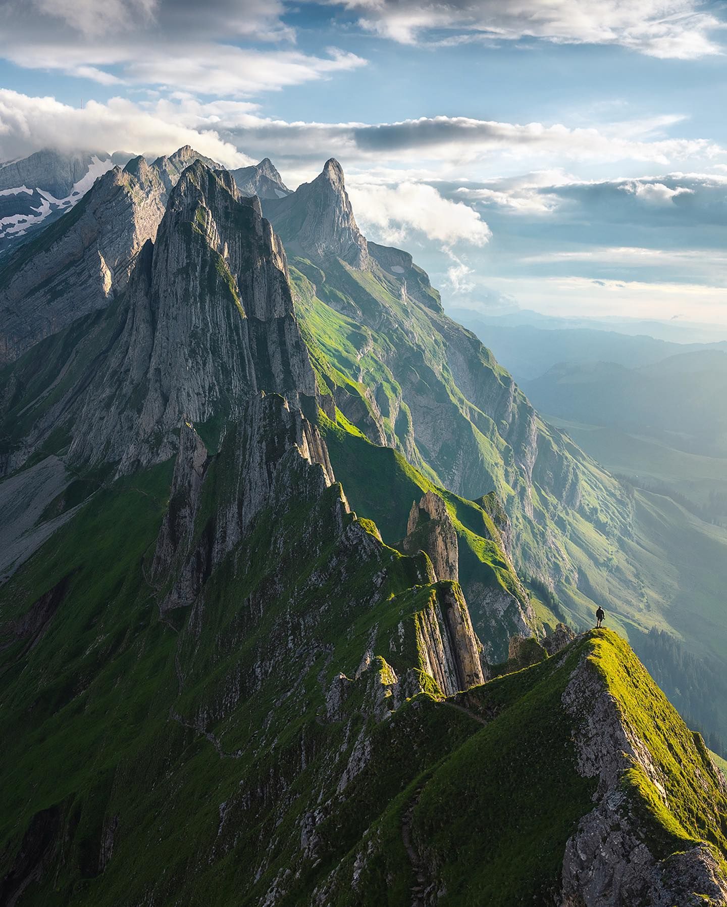 Places - Switzerland 🇨🇭 From the razor-sharp ridges of the Alpstein ...