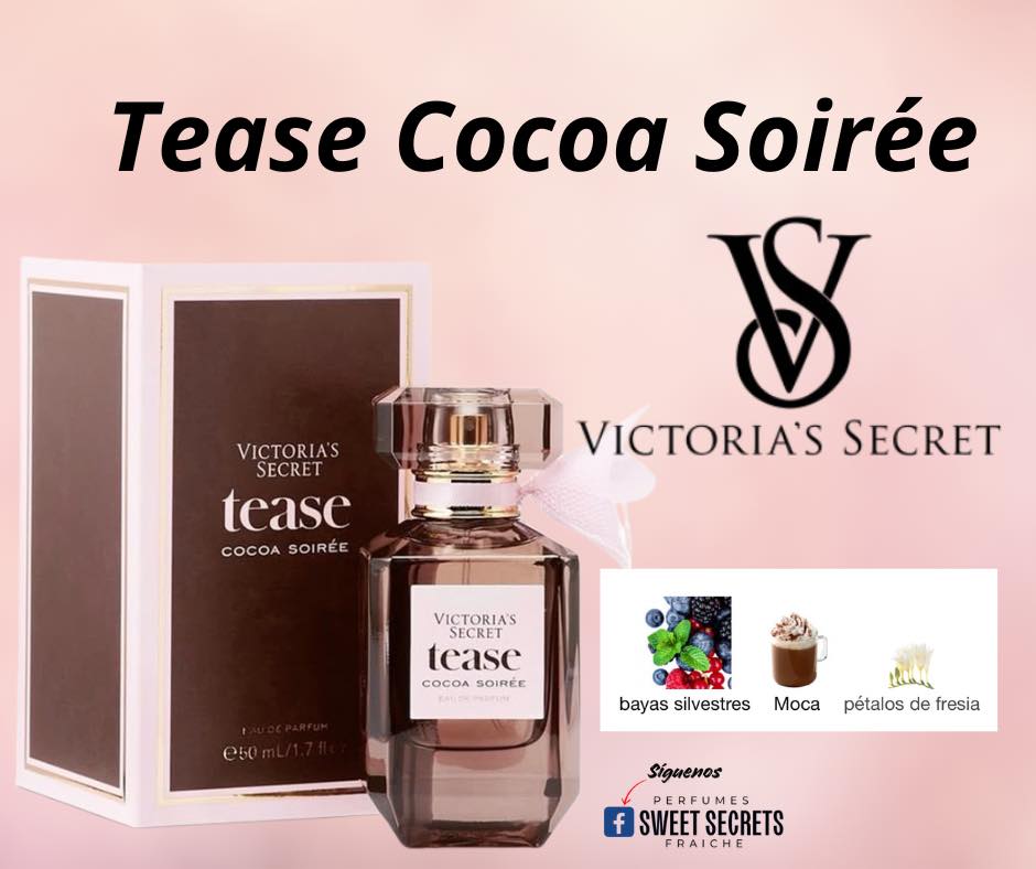 Tease Cocoa Soirée de Victoria's Secret se lanzó en 2023. Tease