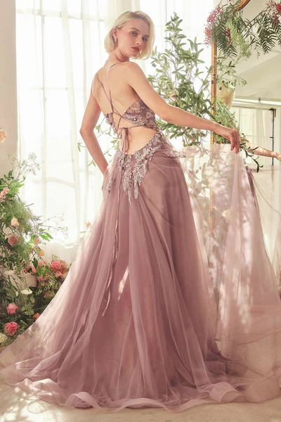 sequin reception dress La Femme - 32077 Color:Cloud Daisy Jacquard style:derby giving it a shiny Hot Pink One Shoulder