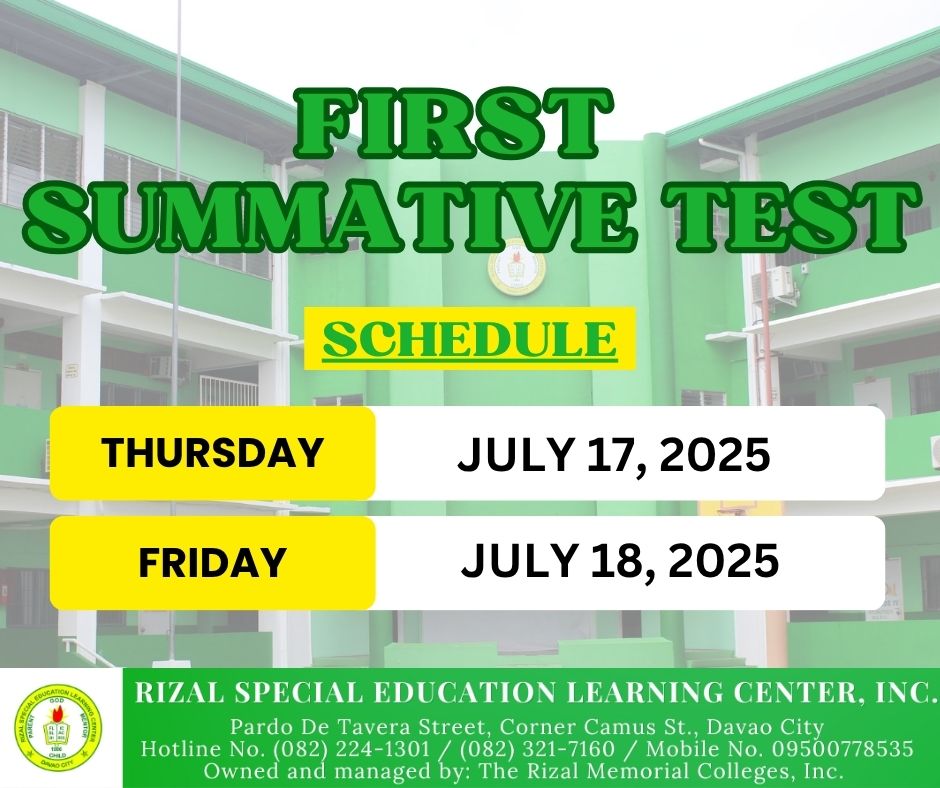 Rizal... - Rizal Special Education Learning Center, Inc.