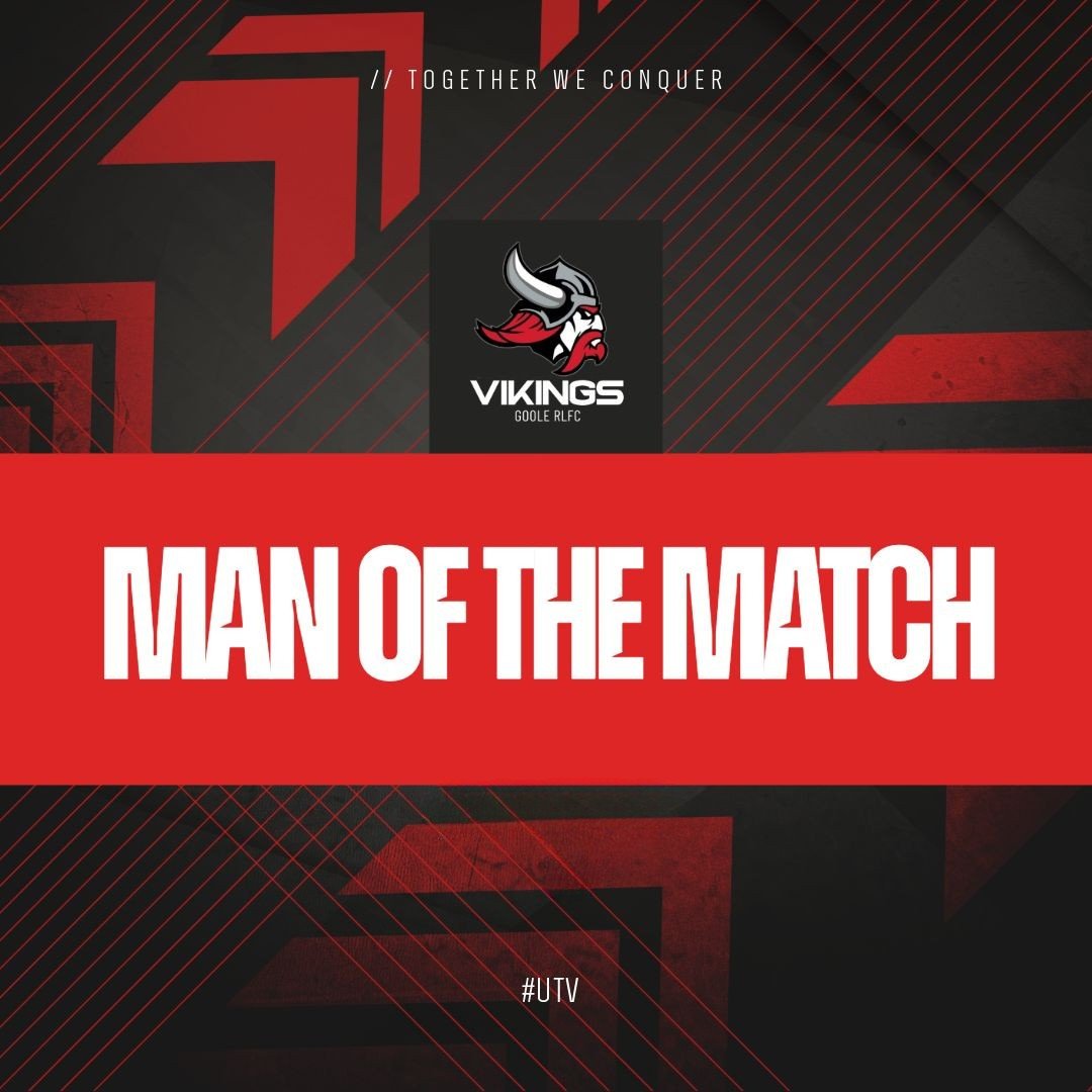Goole - Introducing today's Man of the Match... Ben Hodder! 👏 A truly ...