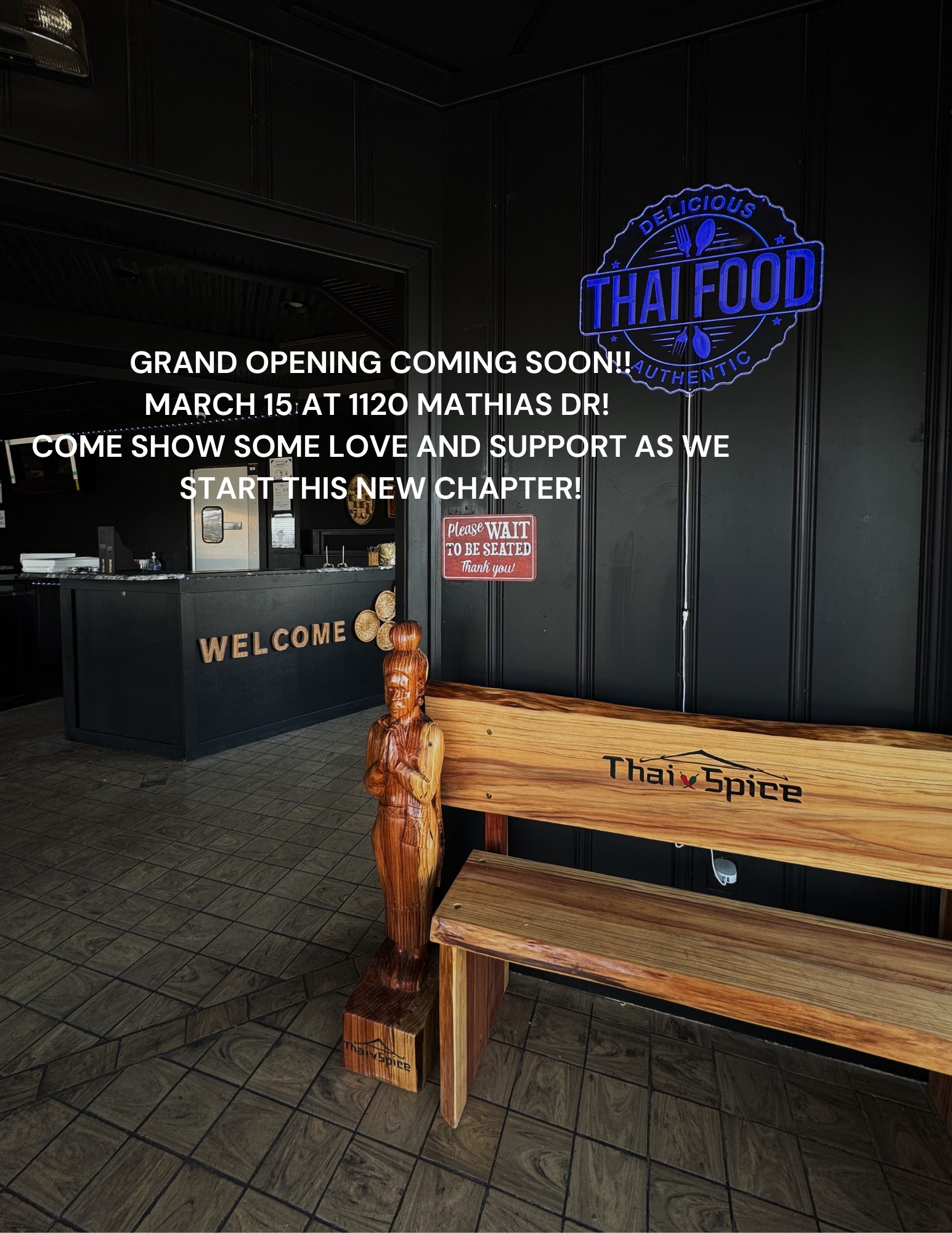 Thai Spice - GRAND OPENING MARCH 15!! Dalavanh Xaysingkham... | Facebook