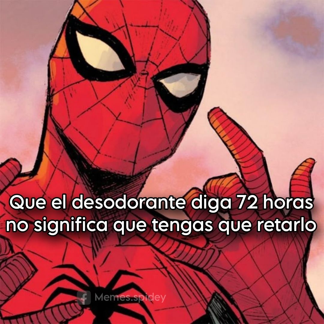 Memes de Spiderman - De una 😎👌 | Facebook