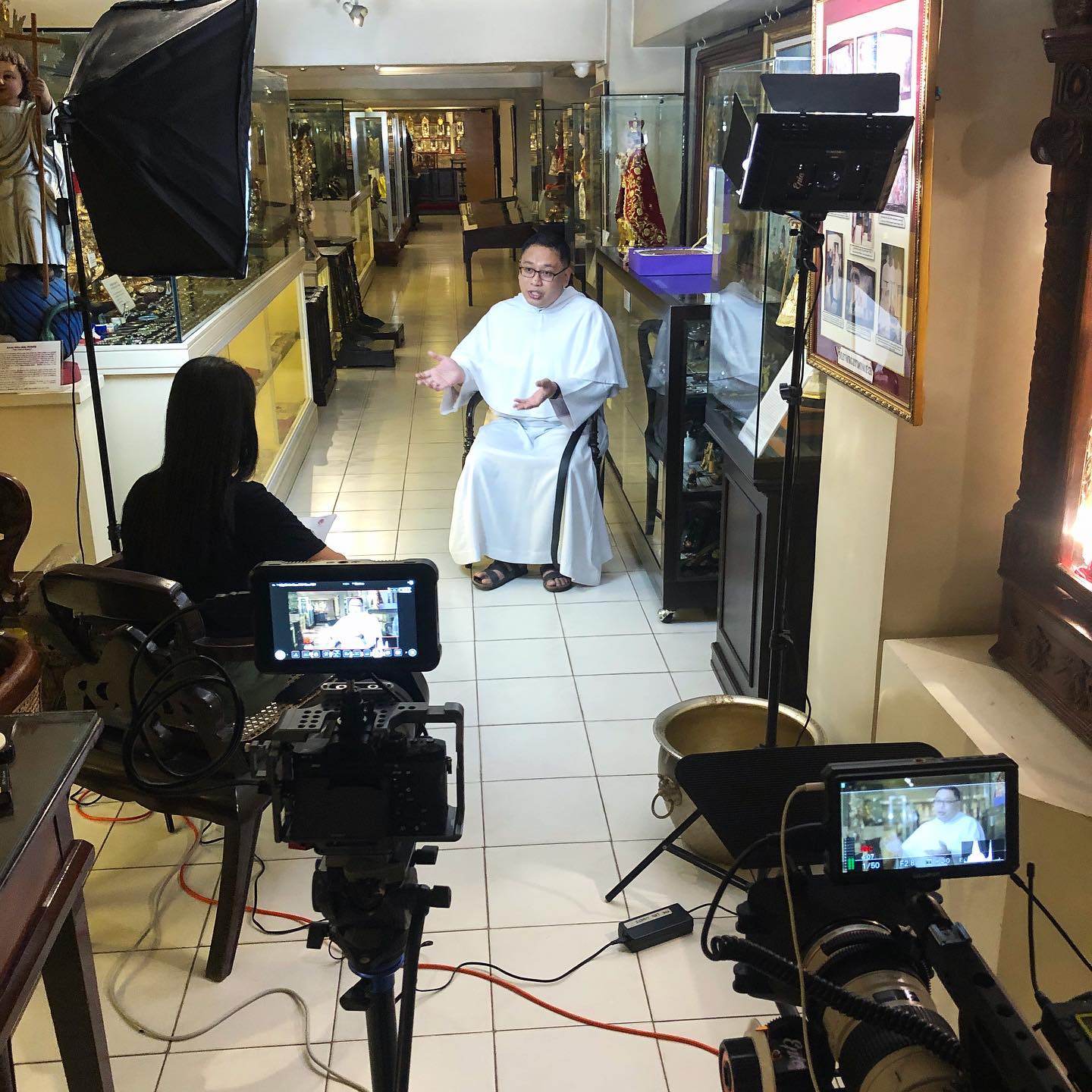 Project V Media - Fr. Ric Reyes, OSA, explains the...