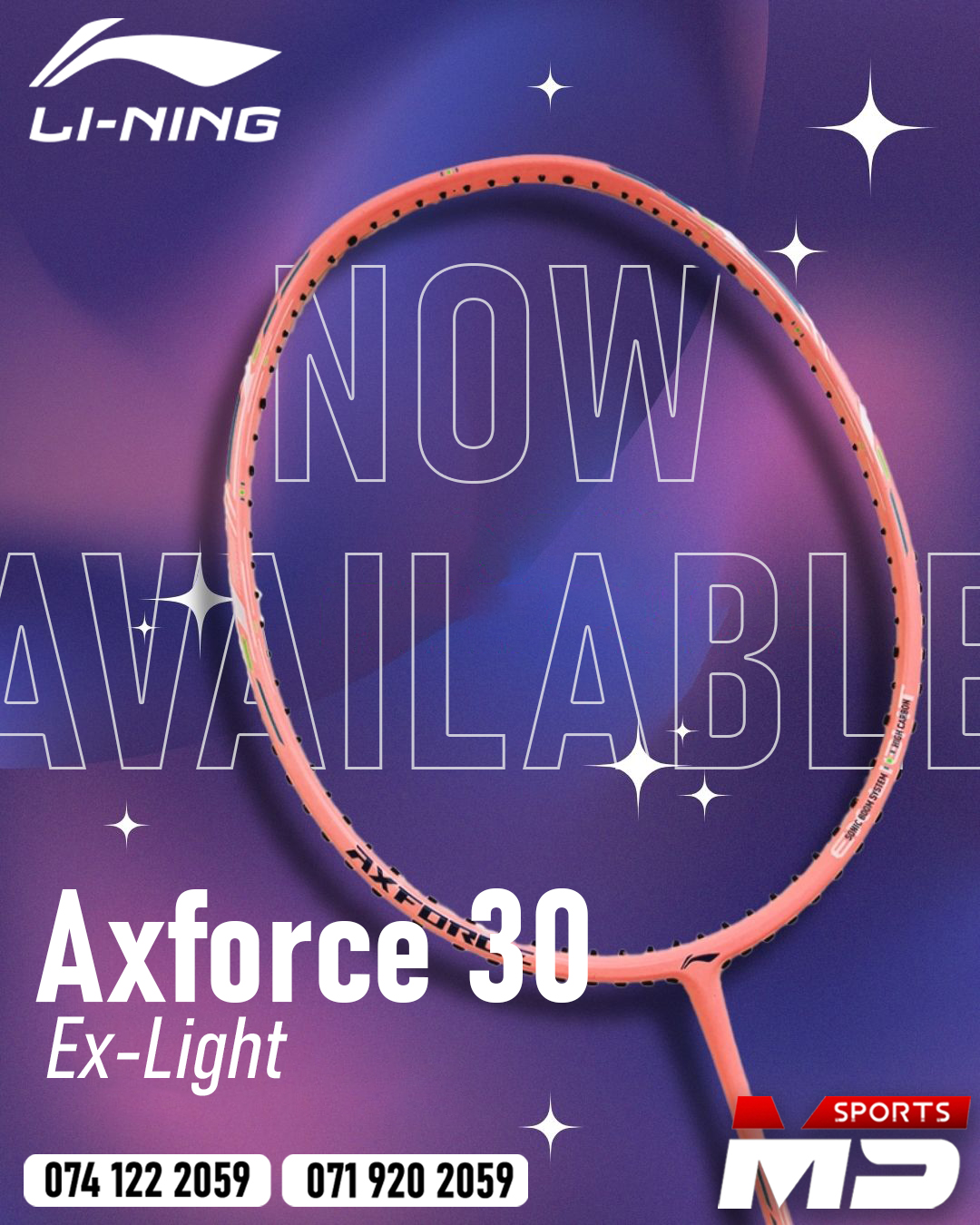 ✨ Unleash Lightning Speed! ✨ The all-new Li-Ning Axforce 30 Ex