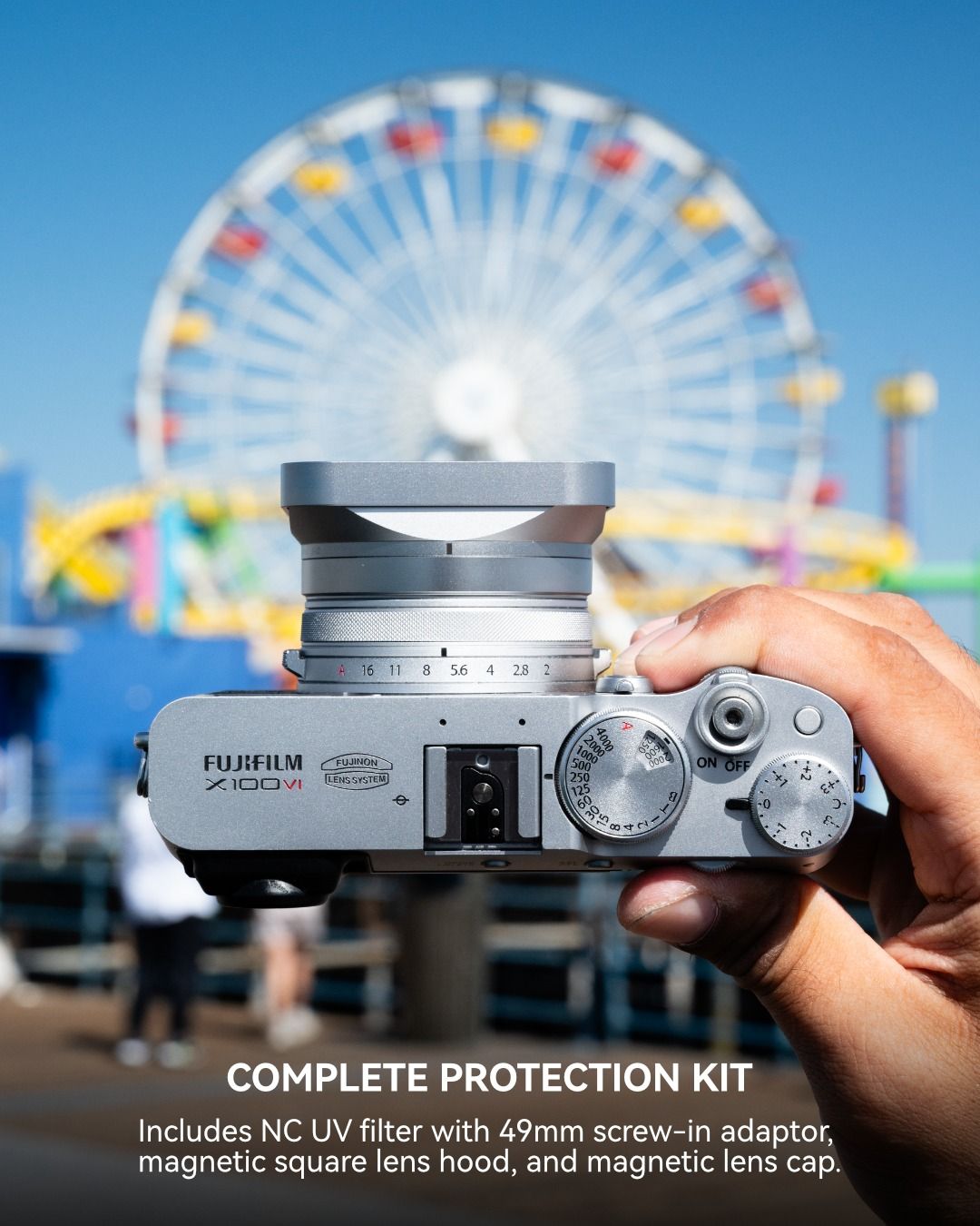 Fujifilm Tappo Obiettivo Anteriore X100V X100VI Nero