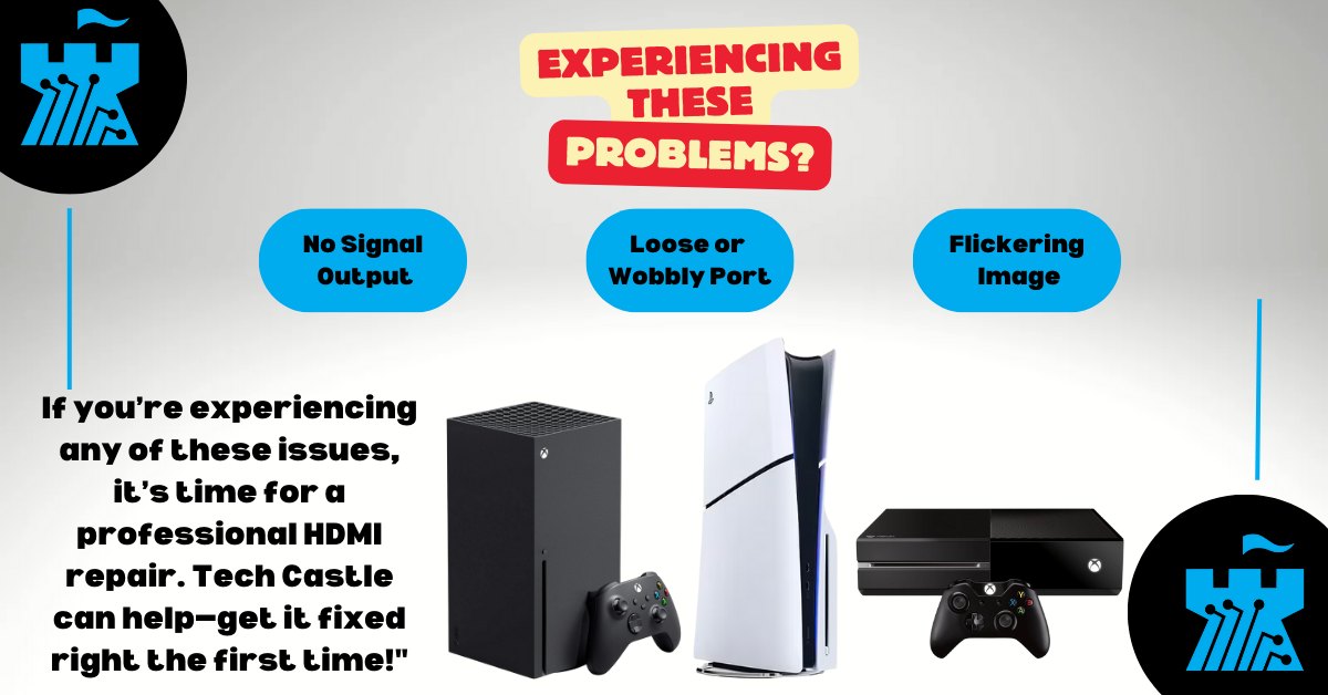 Tech Castle - ⚠️ Beware of Bad or Failing HDMI Port! ⚠️ A failing HDMI ...