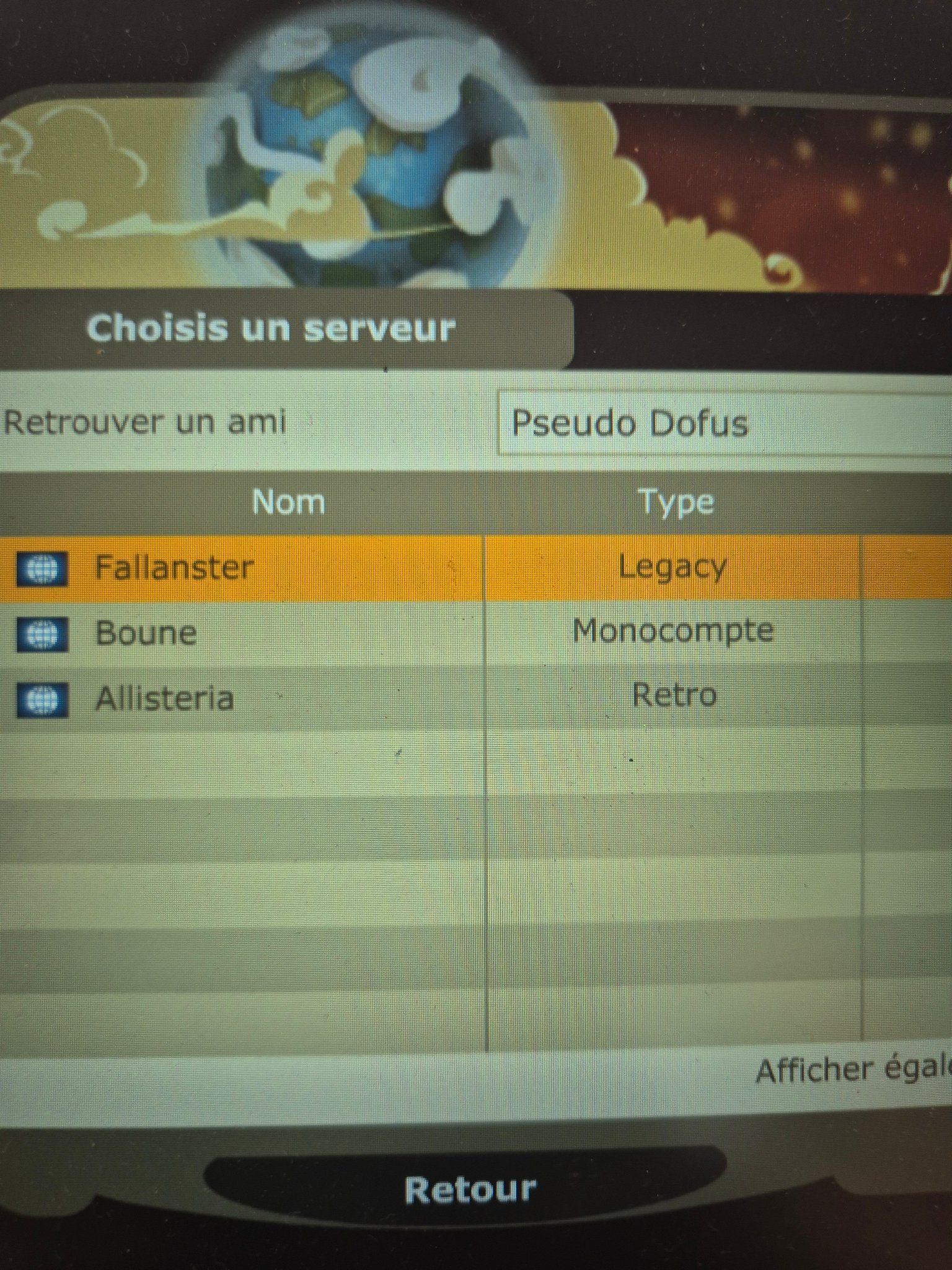 Compte Dofus Retro à Vendre - Serveur Boune, Contacter Le Vendeur Pour Détails