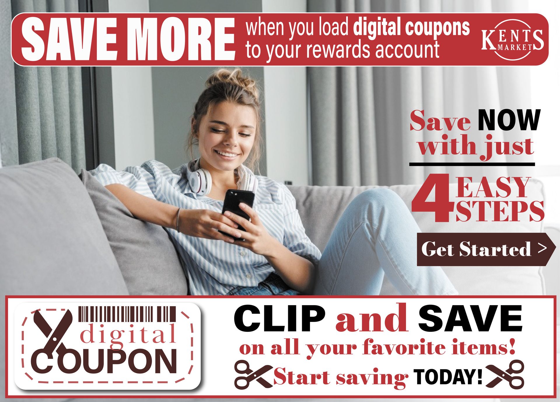 Kent's Market - 💰 Save More at Kent’s with Digital... | Facebook