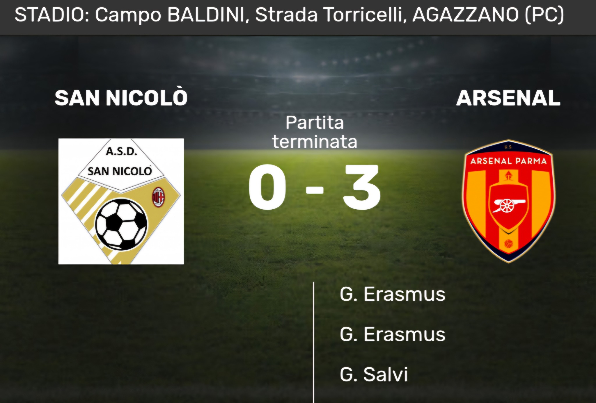Asd San Nicolò Calendasco Settore Giovanile | San Nicolò