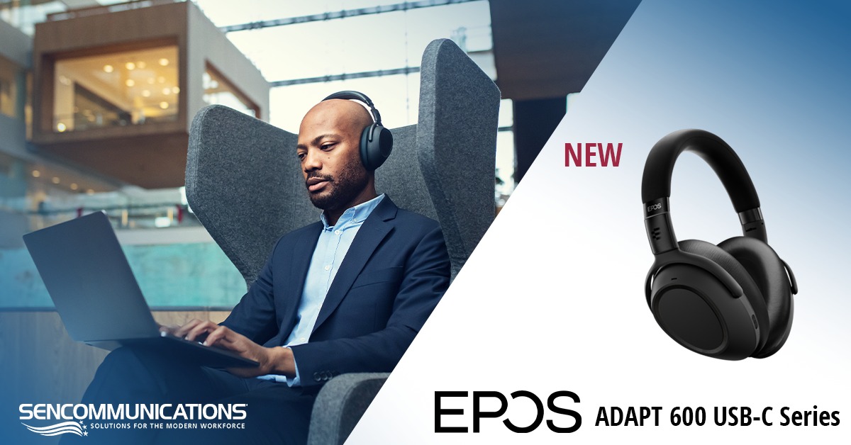 Sencommunications, - FEATURE FRIDAY! EPOS ADAPT 660 USB-C The ADAPT 600 ...
