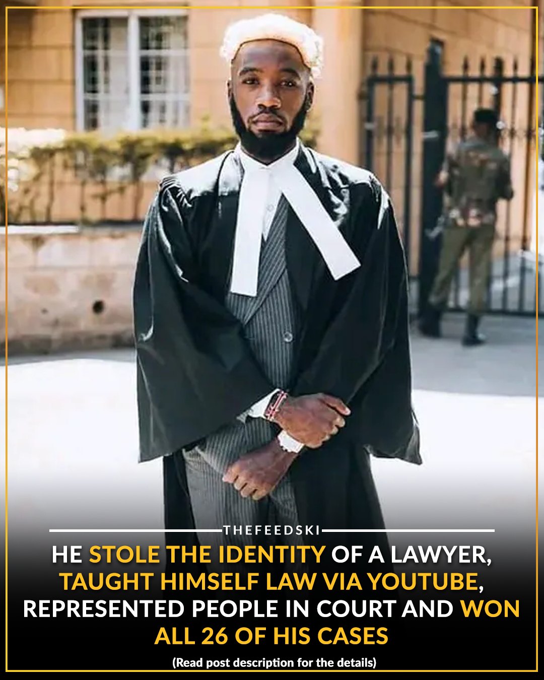 TheFeedski - He practiced law for months, arguing cases in front of ...