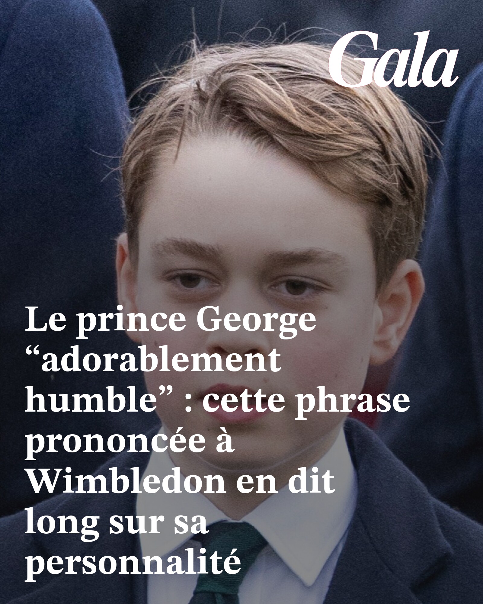 Gala - Le prince George “adorablement humble” : cette phrase prononcée ...
