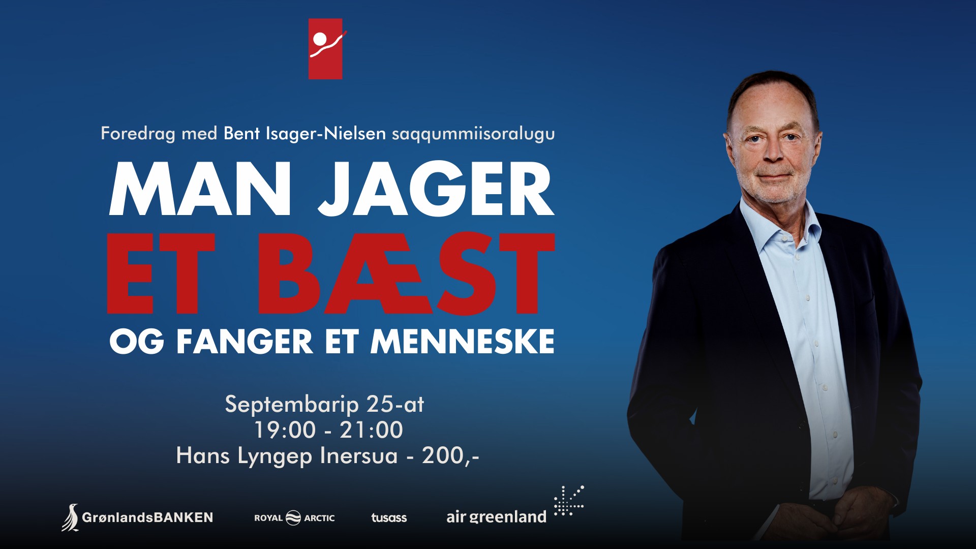 Man jager et bæst og fanger et menneske