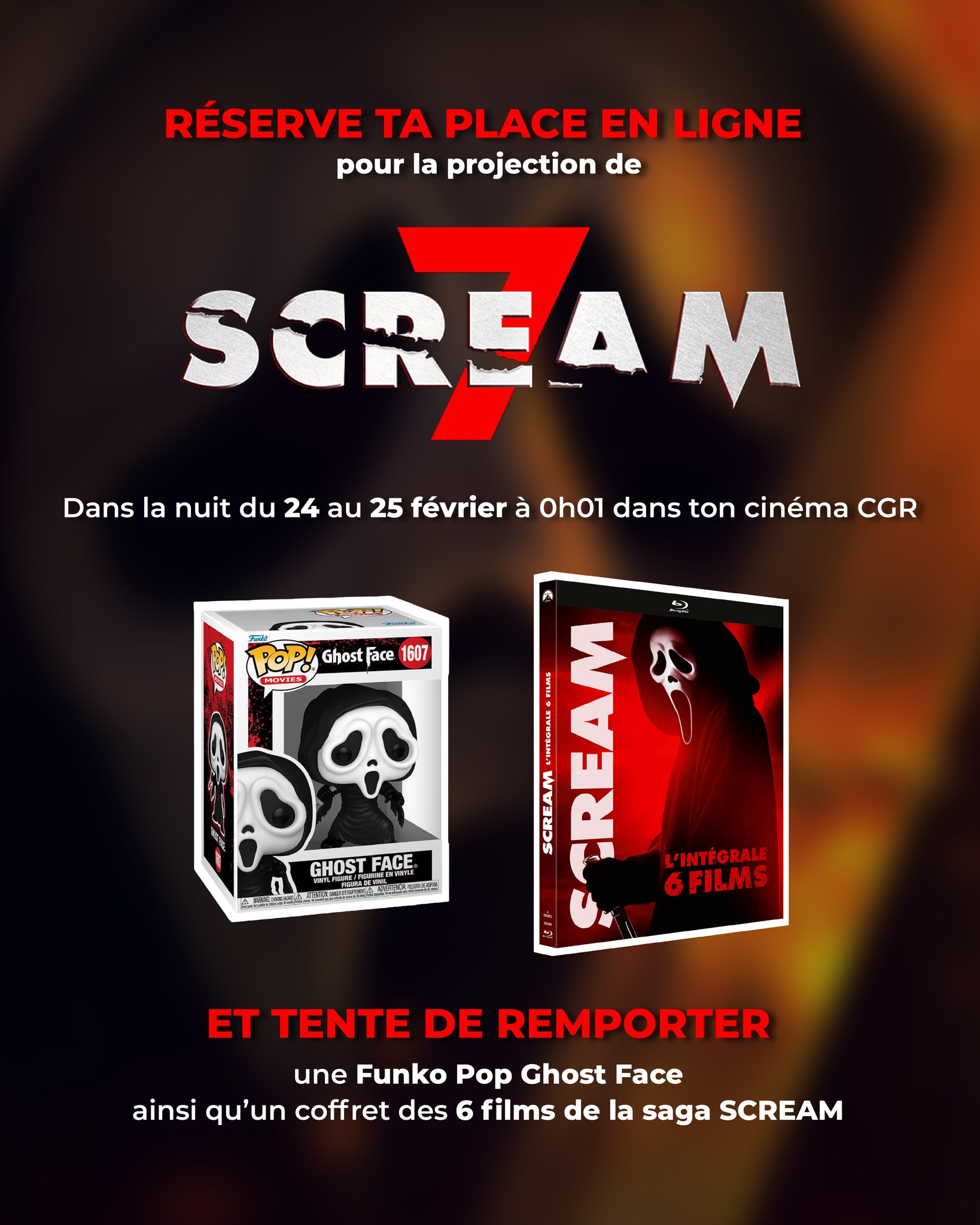 CGR - Réserve tes places pour la projection de Scream 7 dans ton cinéma ...