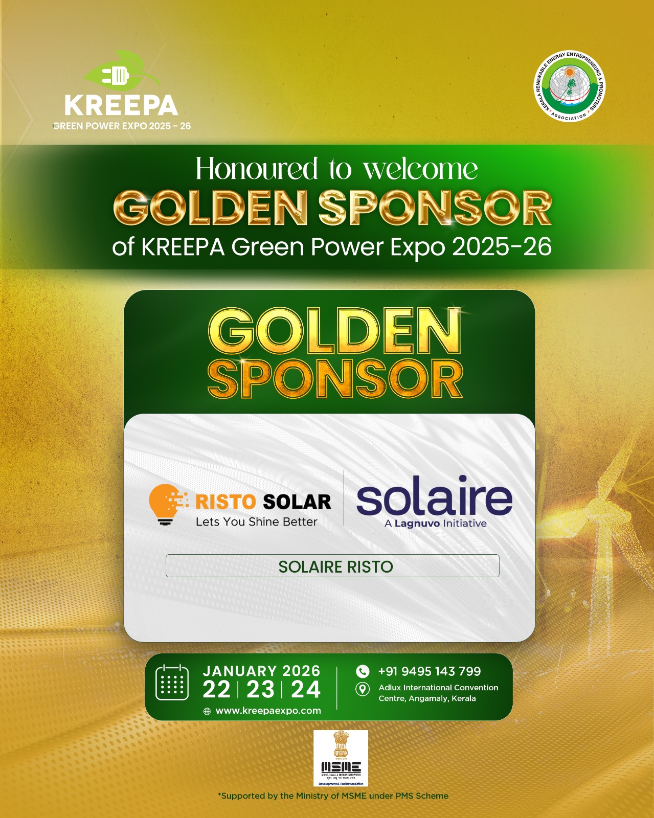 Kerala - We are delighted to welcome Risto Solar and Solaire , two of ...