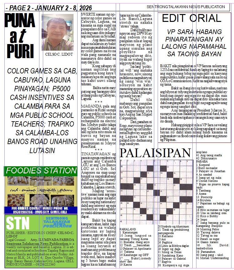 The Southern Tagalog... - The Southern Tagalog Journal