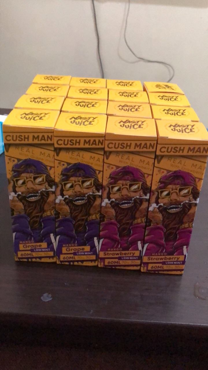 Puff Papi Vape - Now Available!! Cush Man Mango Strawberry... | Facebook