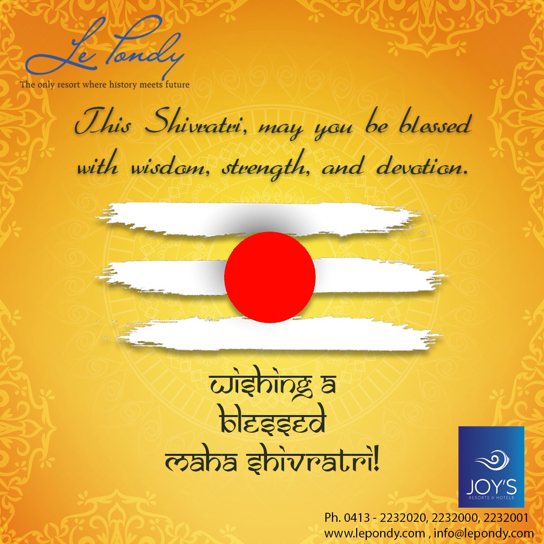 Le - 🌙 On this auspicious occasion of Maha Shivratri, may you be ...