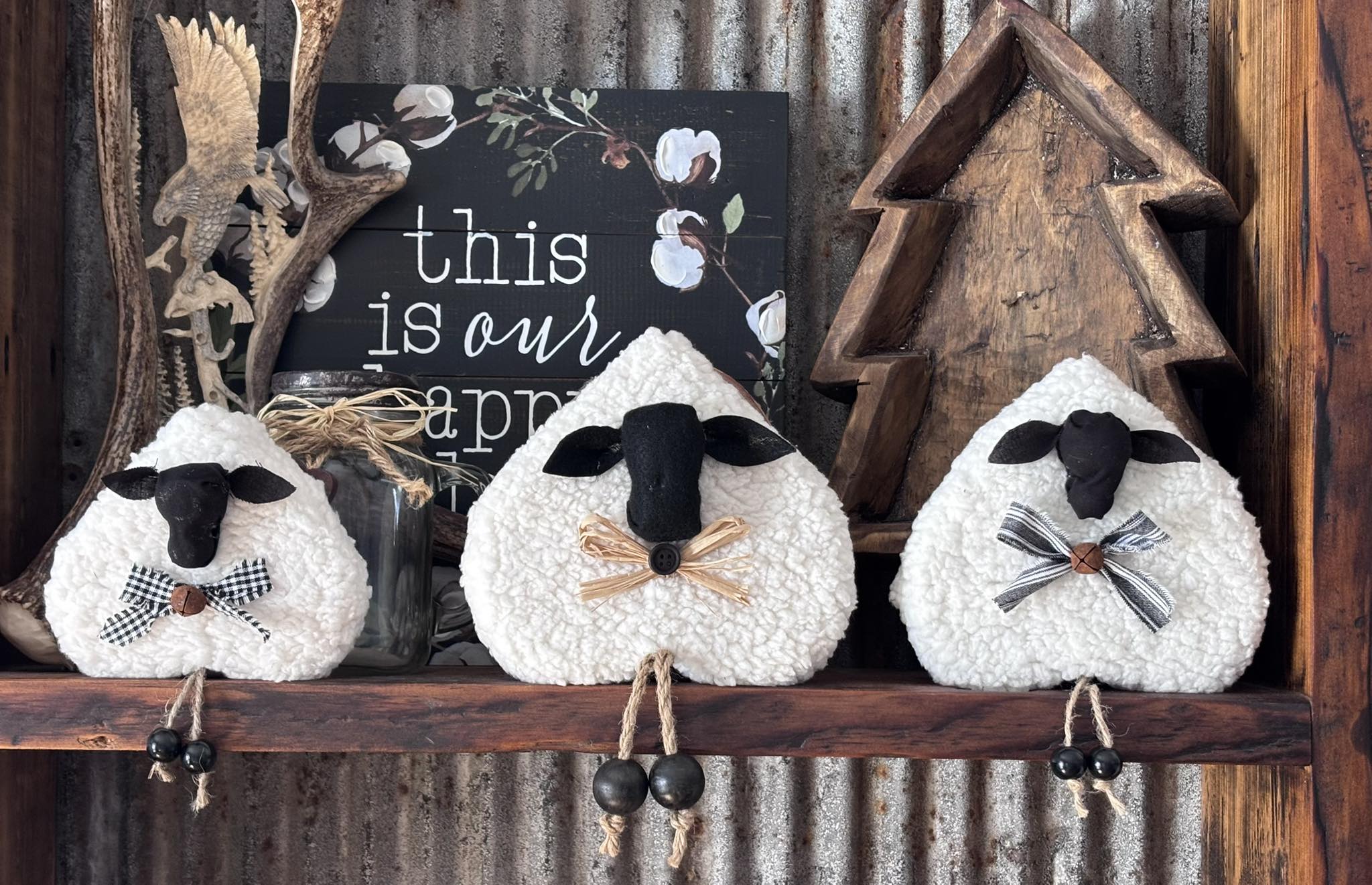 Simply - These adorable sherpa sheep shelf sitters (if that isnt a ...