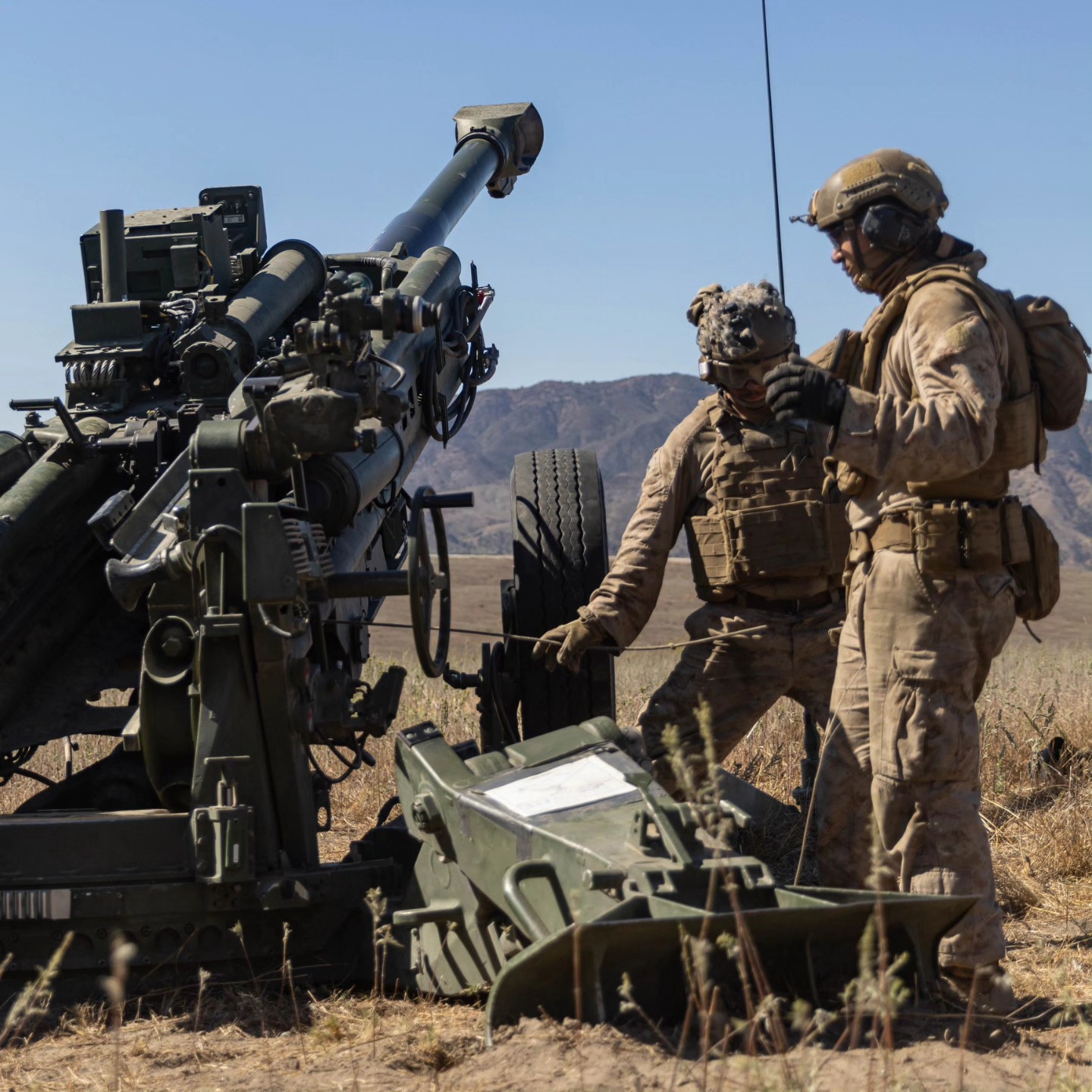 Pacific - U.S. Marines with 1st Battalion, 11th Marine Regiment, 1st ...